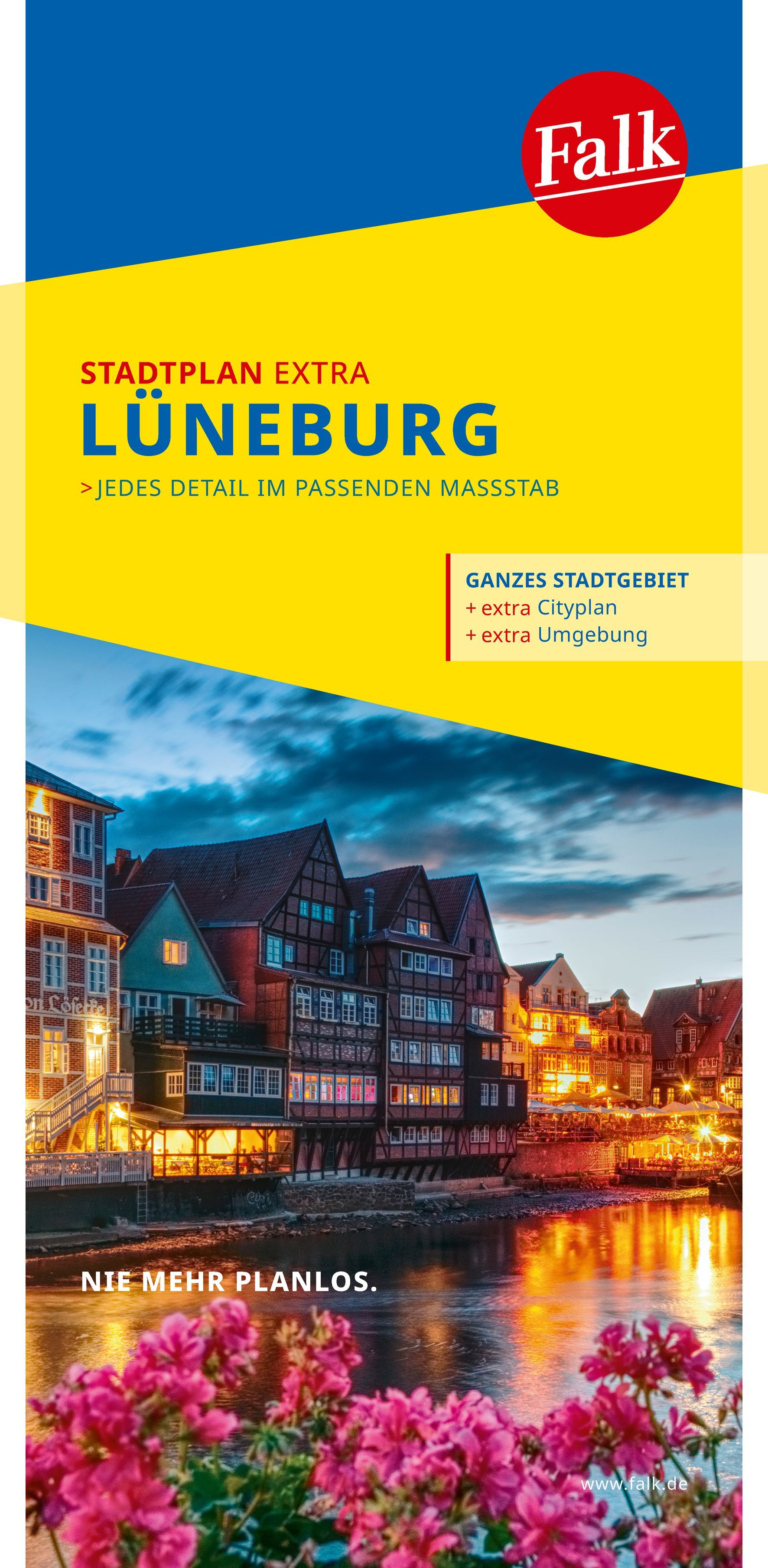 9783827926975 Cover Falk Stadtplan Extra Lüneburg
