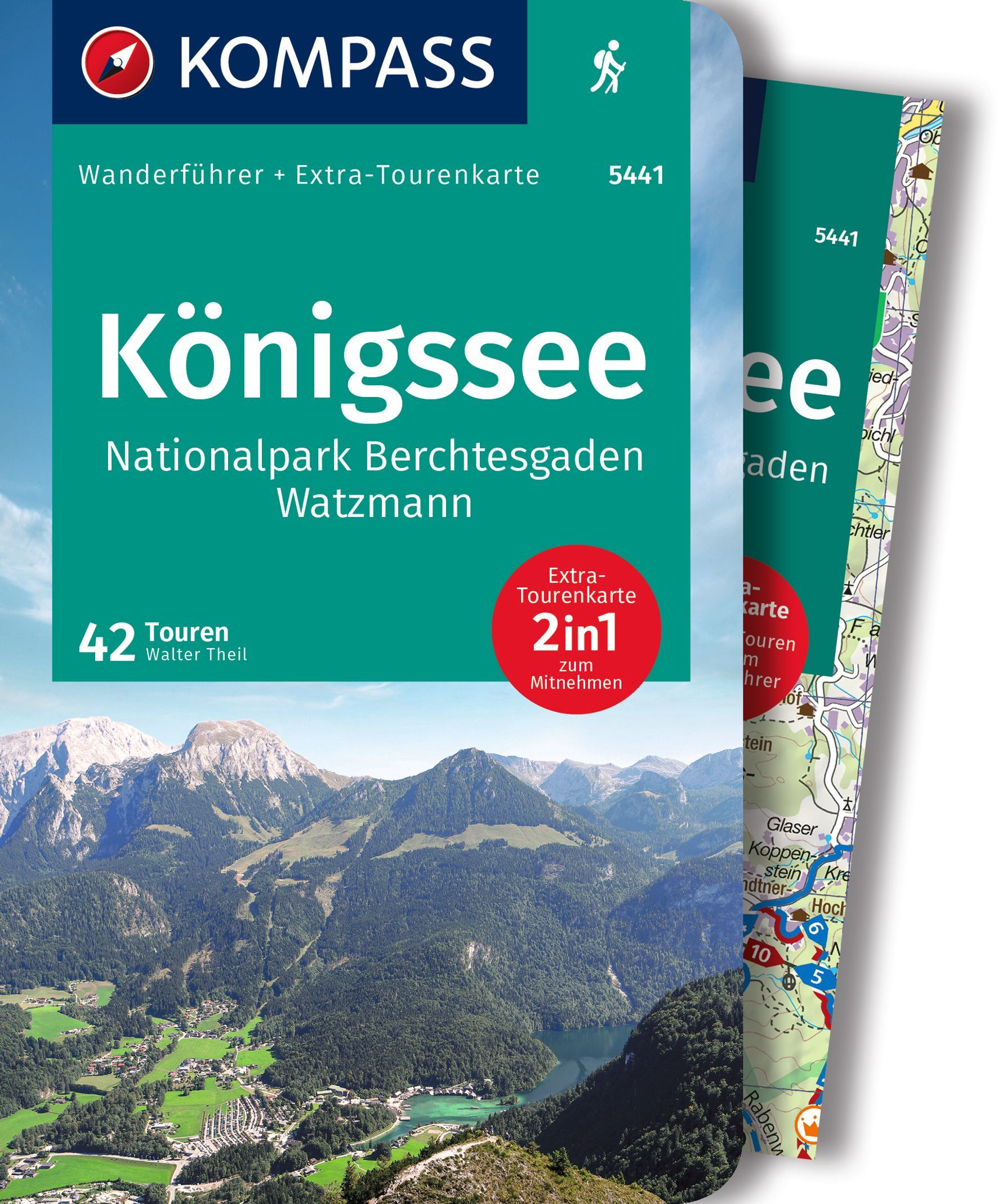 9783991216131 Cover Kompass Wanderführer Königssee