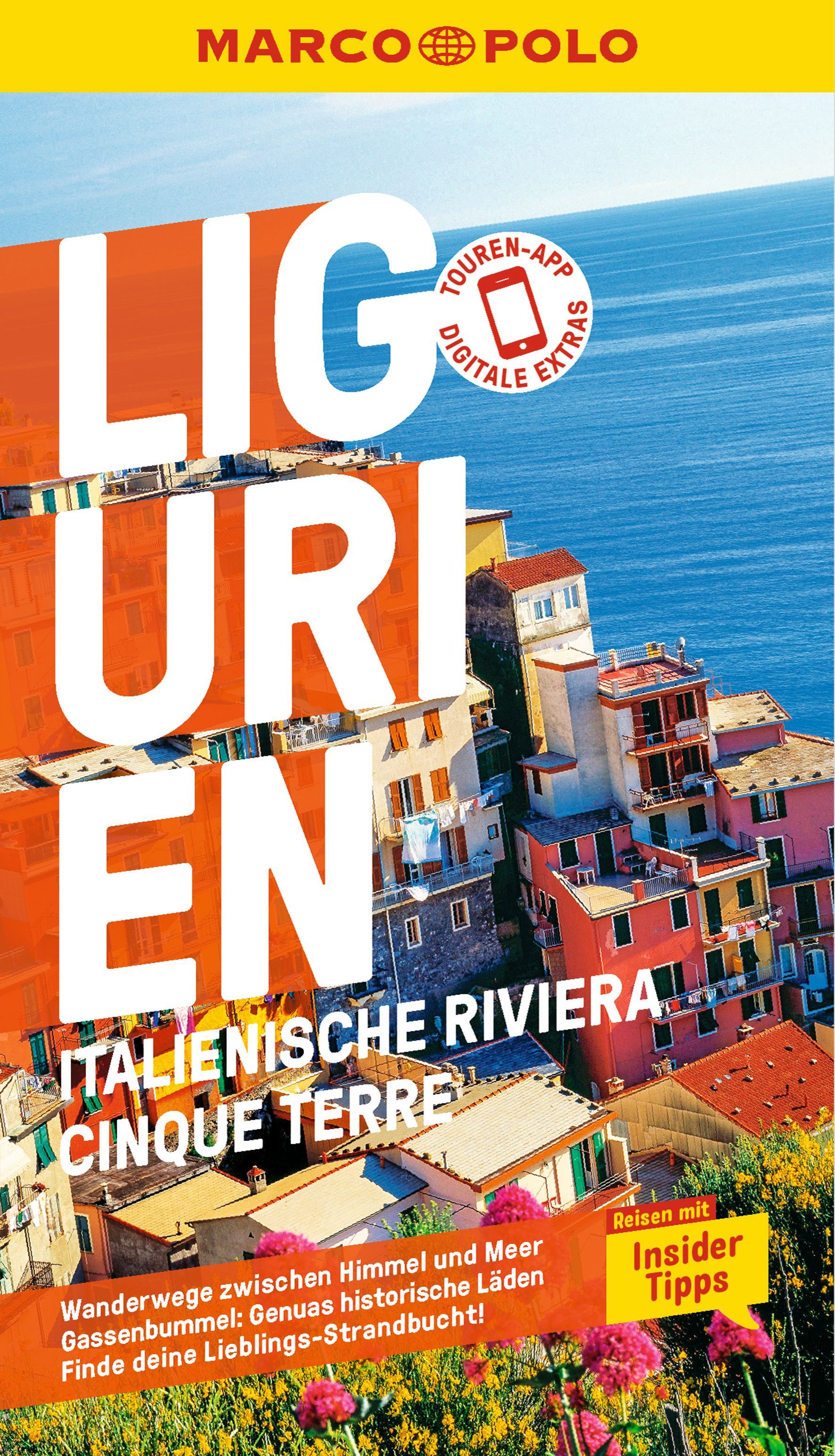 MARCO POLO Reiseführer Ligurien Werbung, Plakat,