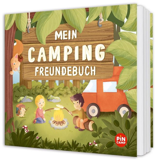 Camping, Tagebuch, Kinderbuch, Wagen, Campfire