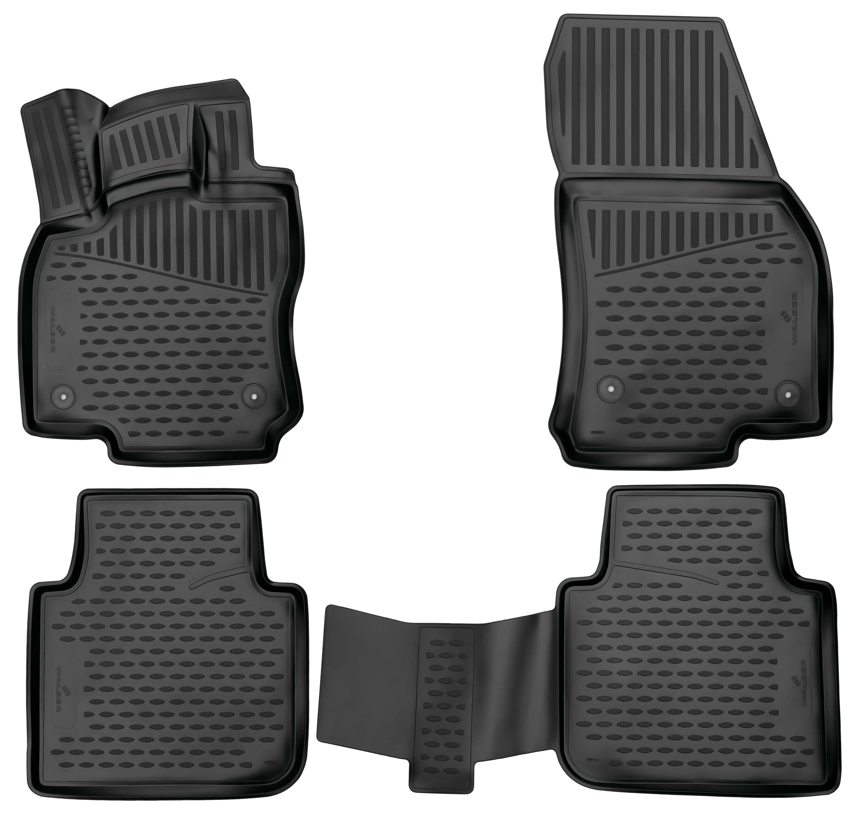 Gummimatten XTR für VW Tiguan Al Komplettset