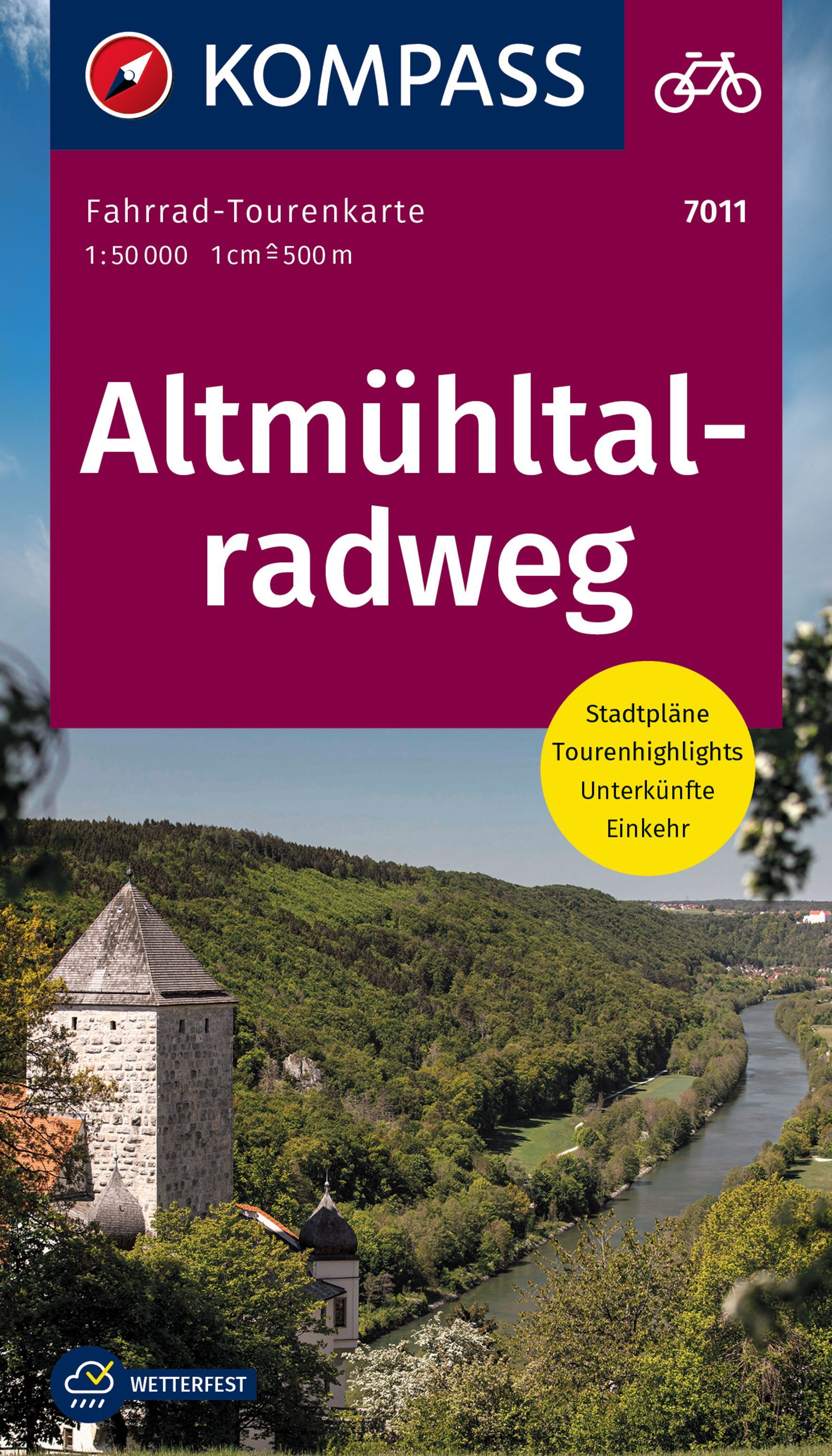 9783991216216 altmühltalradweg