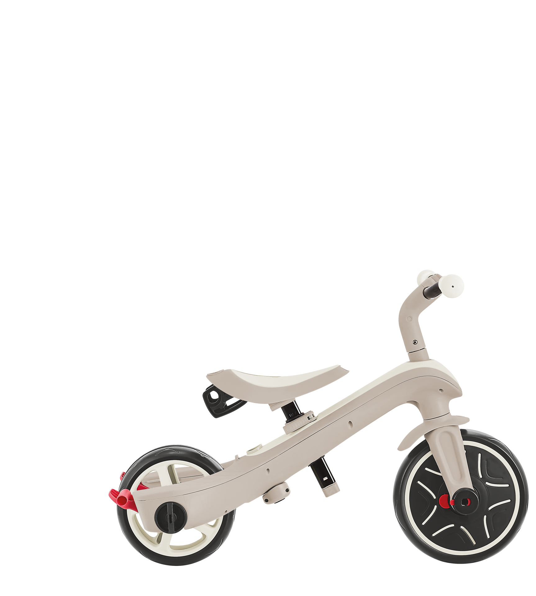 Transport, Fahrzeug, Kinderroller, Dreirad, Beige, Rad