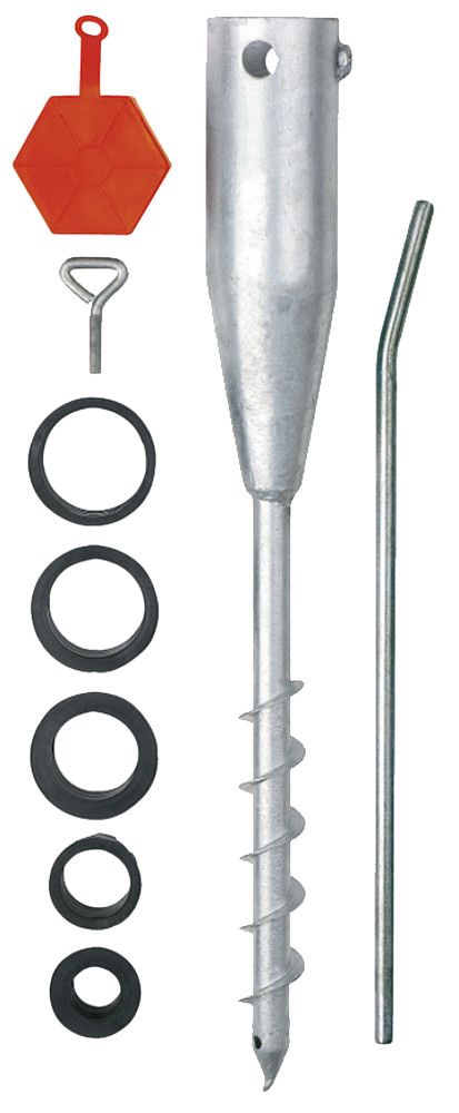 9921744-Eindreh_Bodenhuelse_Ferro_Fix-Standard-01 Bodenhülse aus Mteall zum Eindrehen