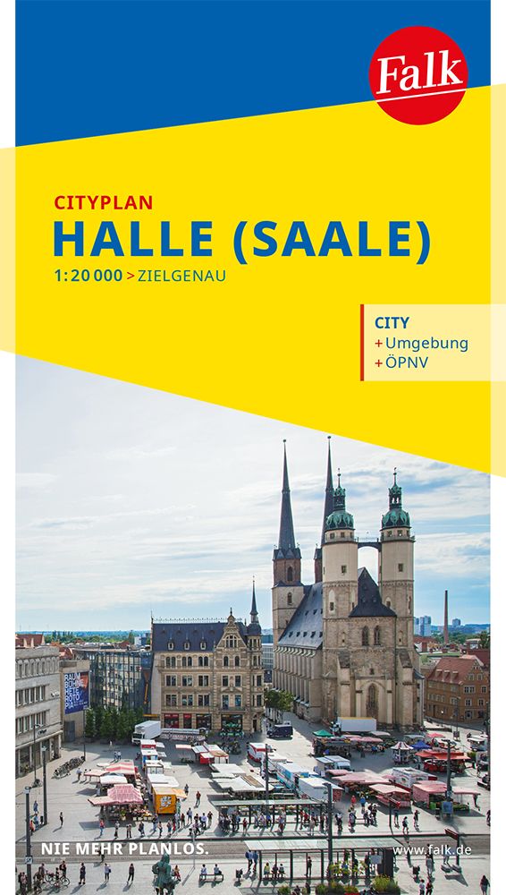 9783827901316 Cover Falk Cityplan Halle (Saale)