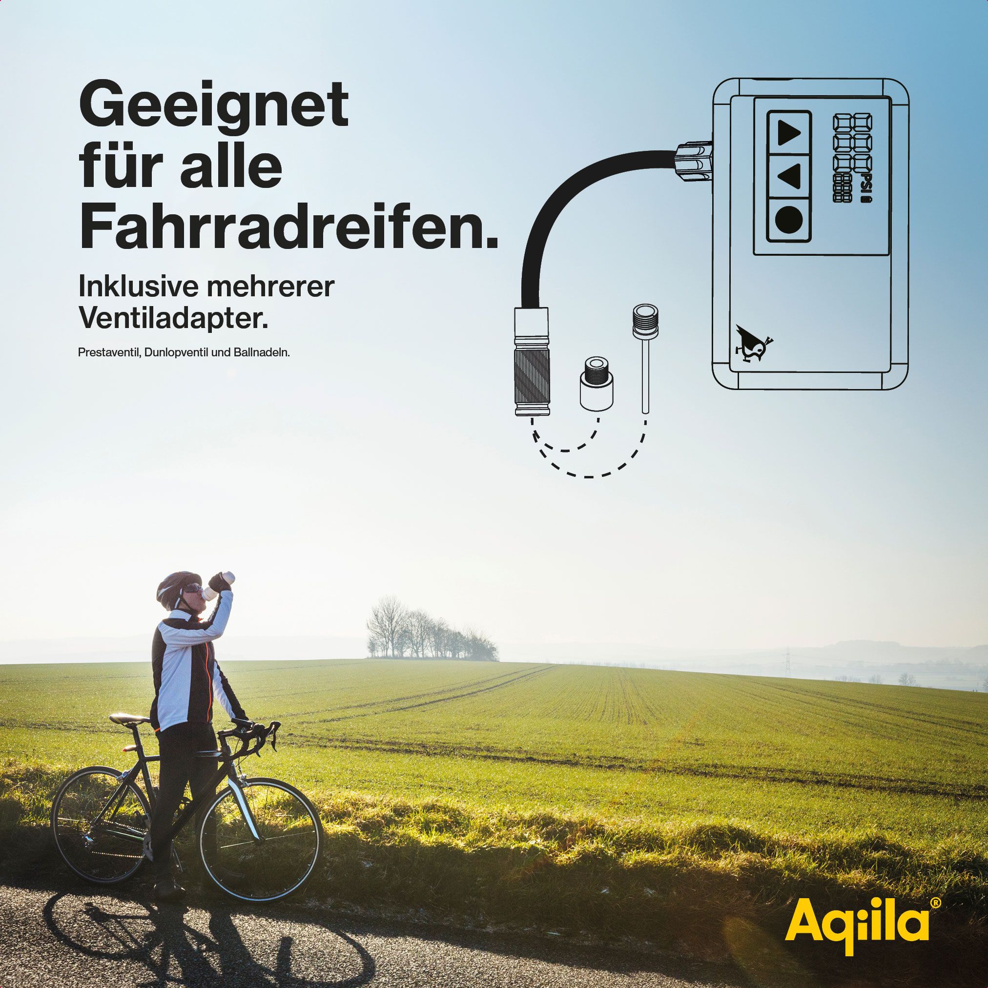 Fahrradreifen, Ventiladapter, Fahrrad, Kleidung, Sommerlandschaft