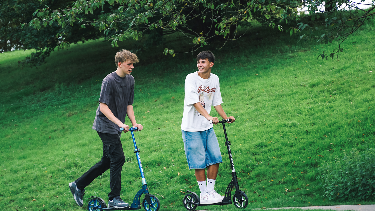 Roller, Transport, Fahrzeug, E-Scooter, Gras