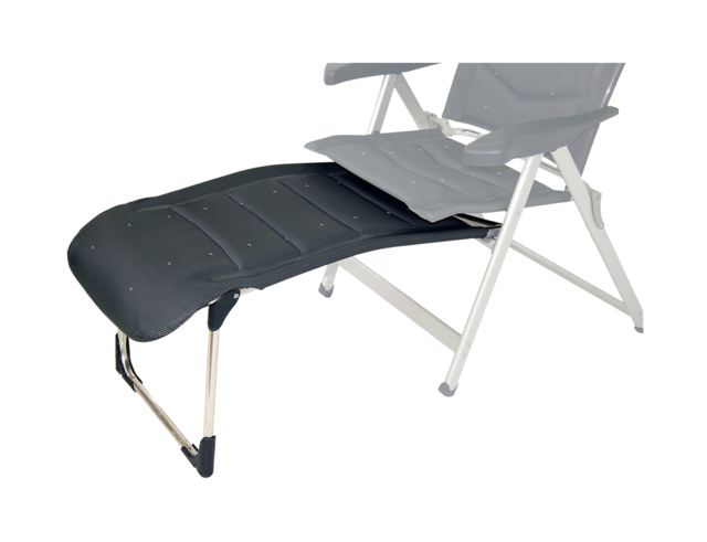 Chaiselongue, Pflegestuhl, Aluminiumrahmen, Stoffbezug, faltbar