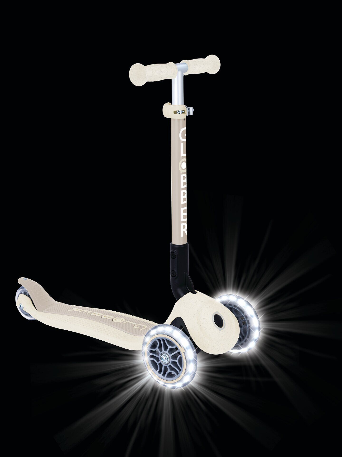Transport, Fahrzeug, Kinderroller, Tretroller, Beige, Rad