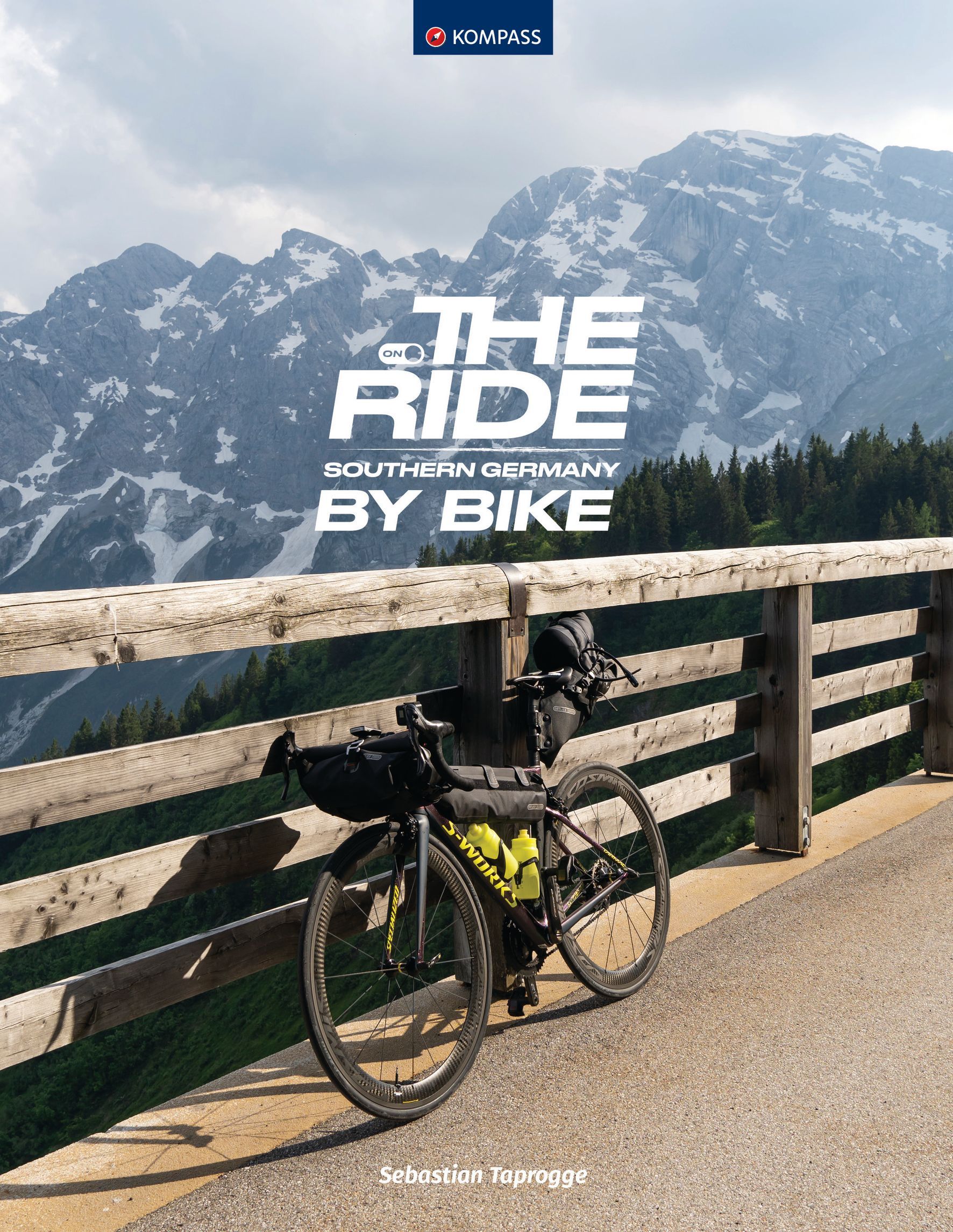 9783991219750 Cover Kompass Reisebuch. On the Ride. Southern Germany by Bike