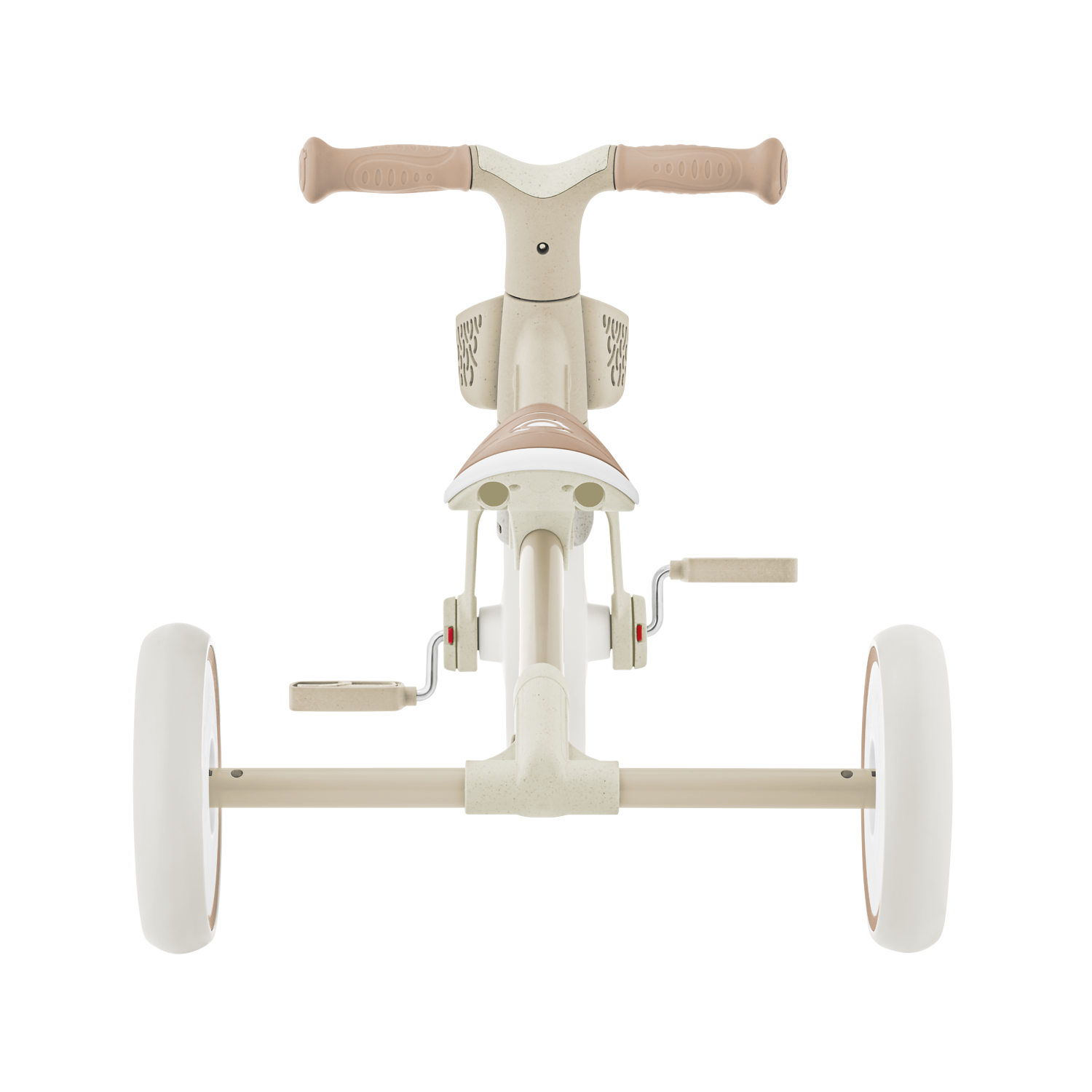 Kindertrike, Dreirad, Holzoptik, Gurtloser Sitz, Große Räder