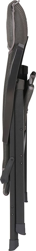 Westfield Stuhl, zusammengeklappt, seitlich, auf weißem Hintergrund