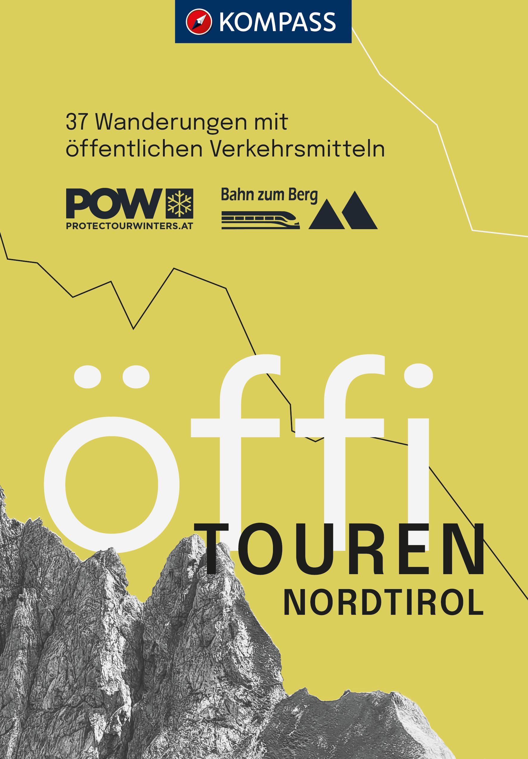 9783991540380 Cover Kompass Wanderführer Öffi Touren Norditalien. 37 Wanderungen mit den öffentlichen Verkehrsmitteln
