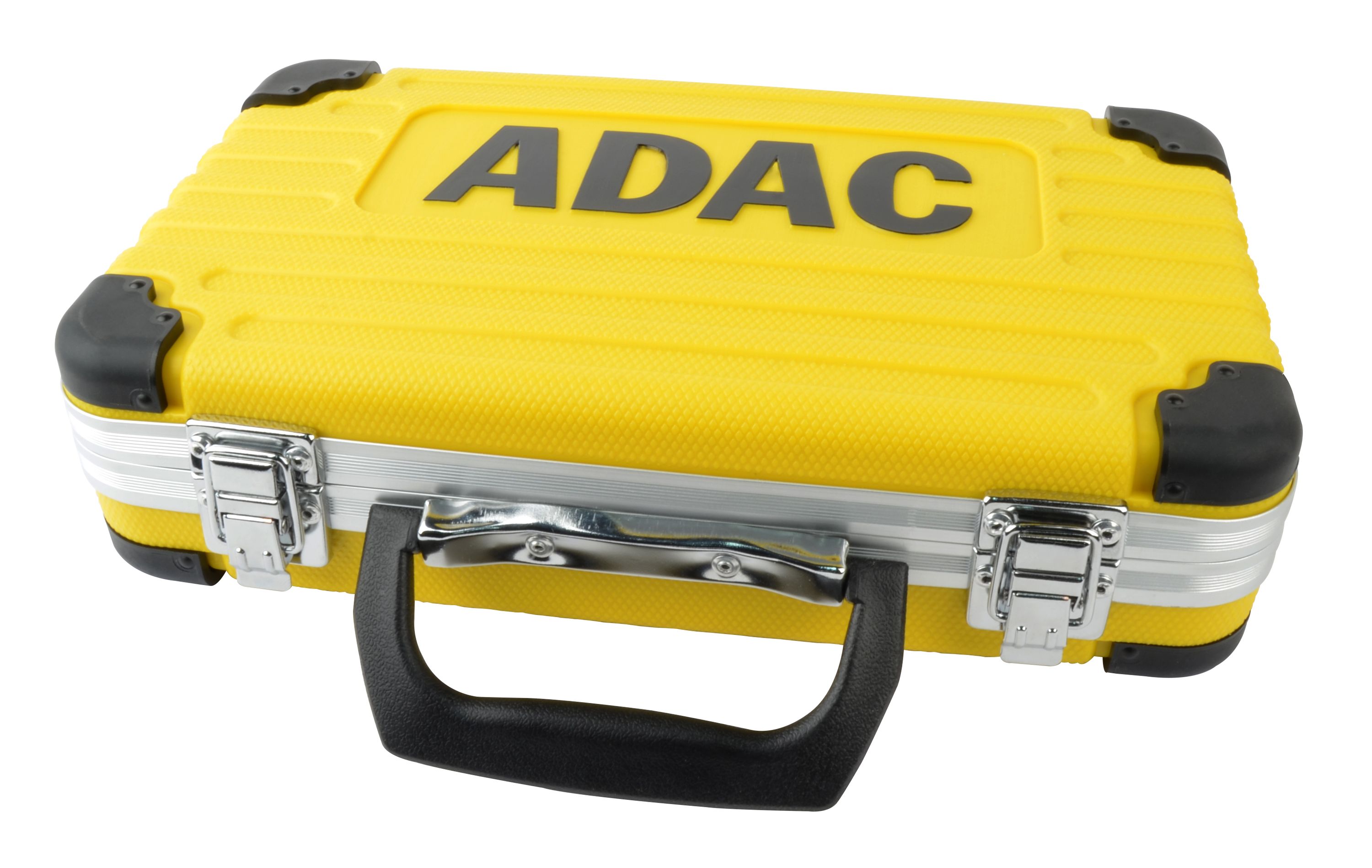 ADAC Mannesmann Steckschlüsselkasten gelb mit schwarzem Logo