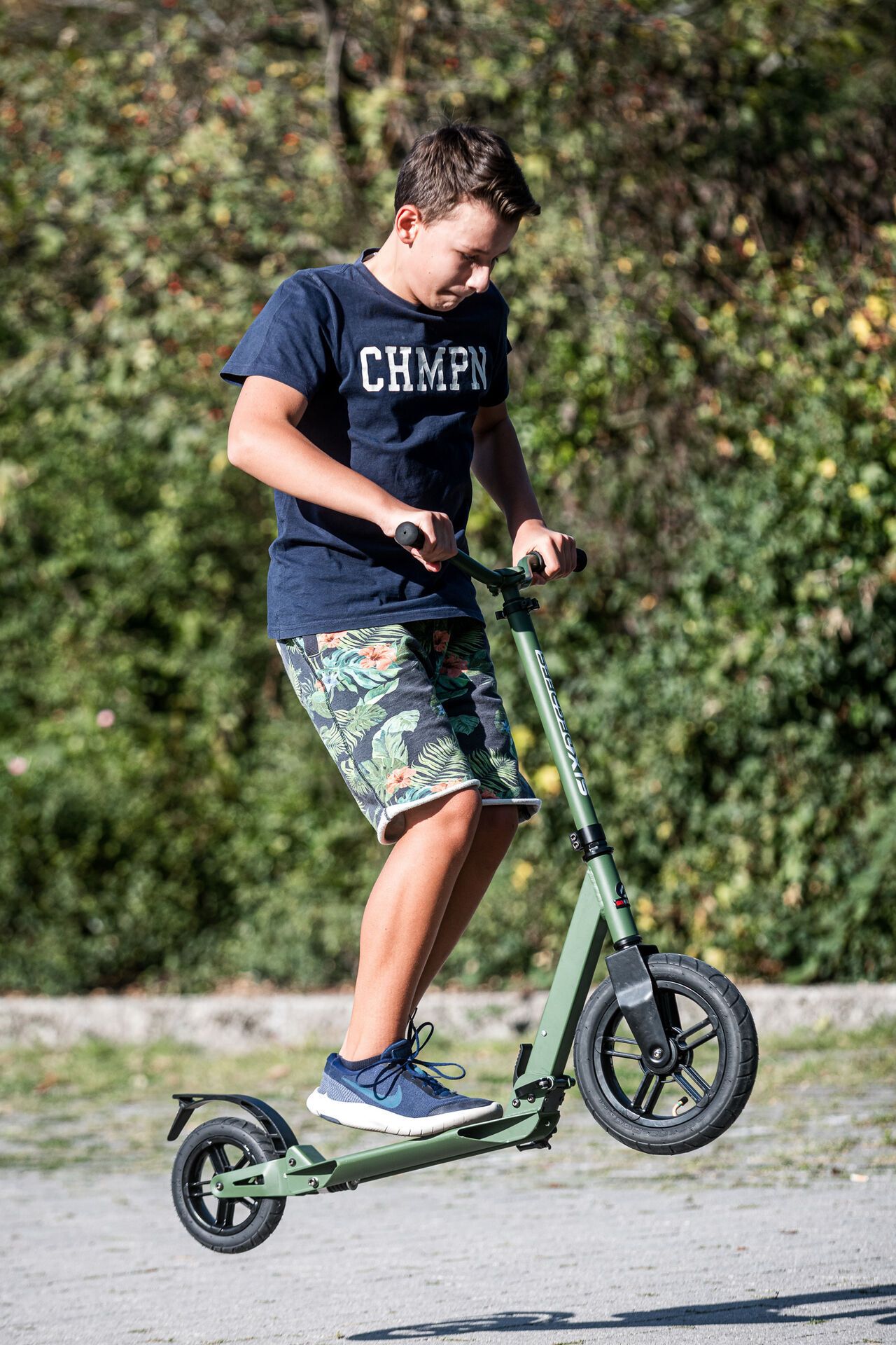 Roller, Fahrzeug, E-Scooter, Person, Schuh