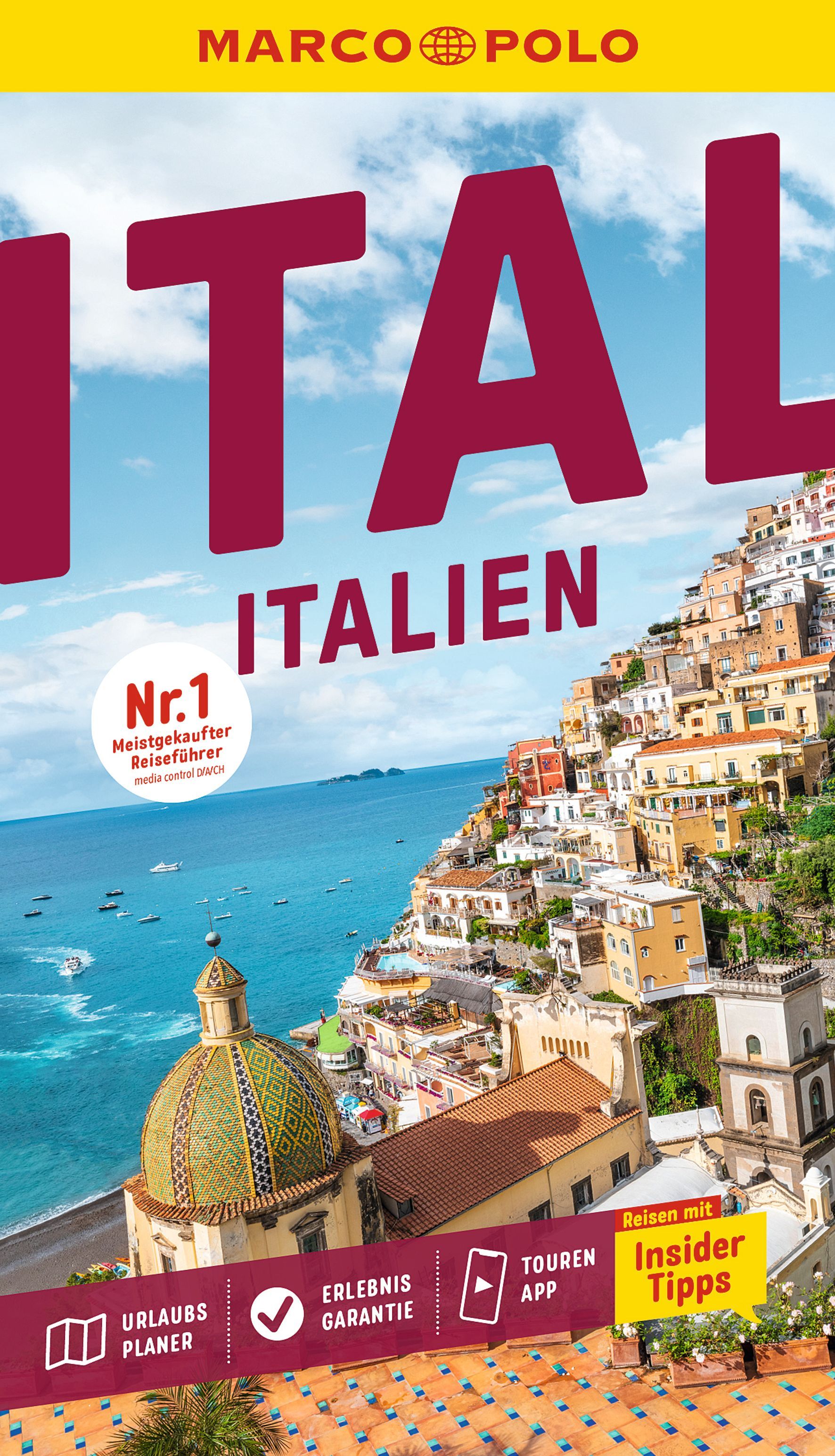 Italien, Reise, Stadtansicht, Küste, Dom/Kuppel, Wohngebäude, Meer