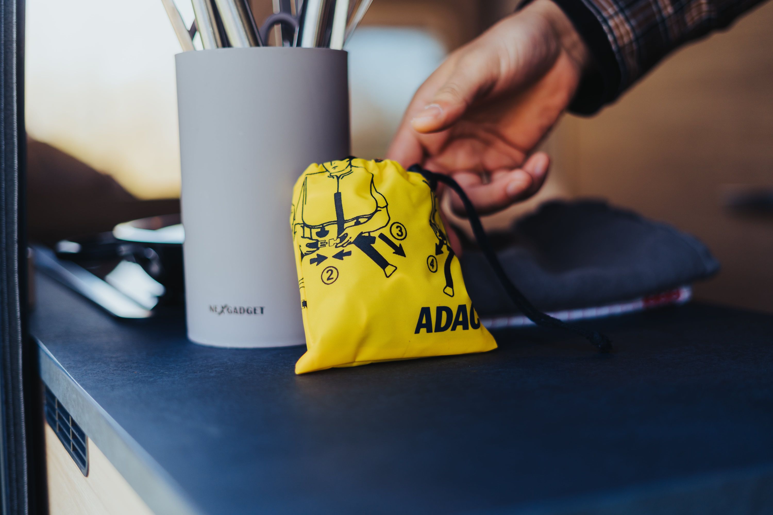 ADAC Haken Set im gelben Beutel