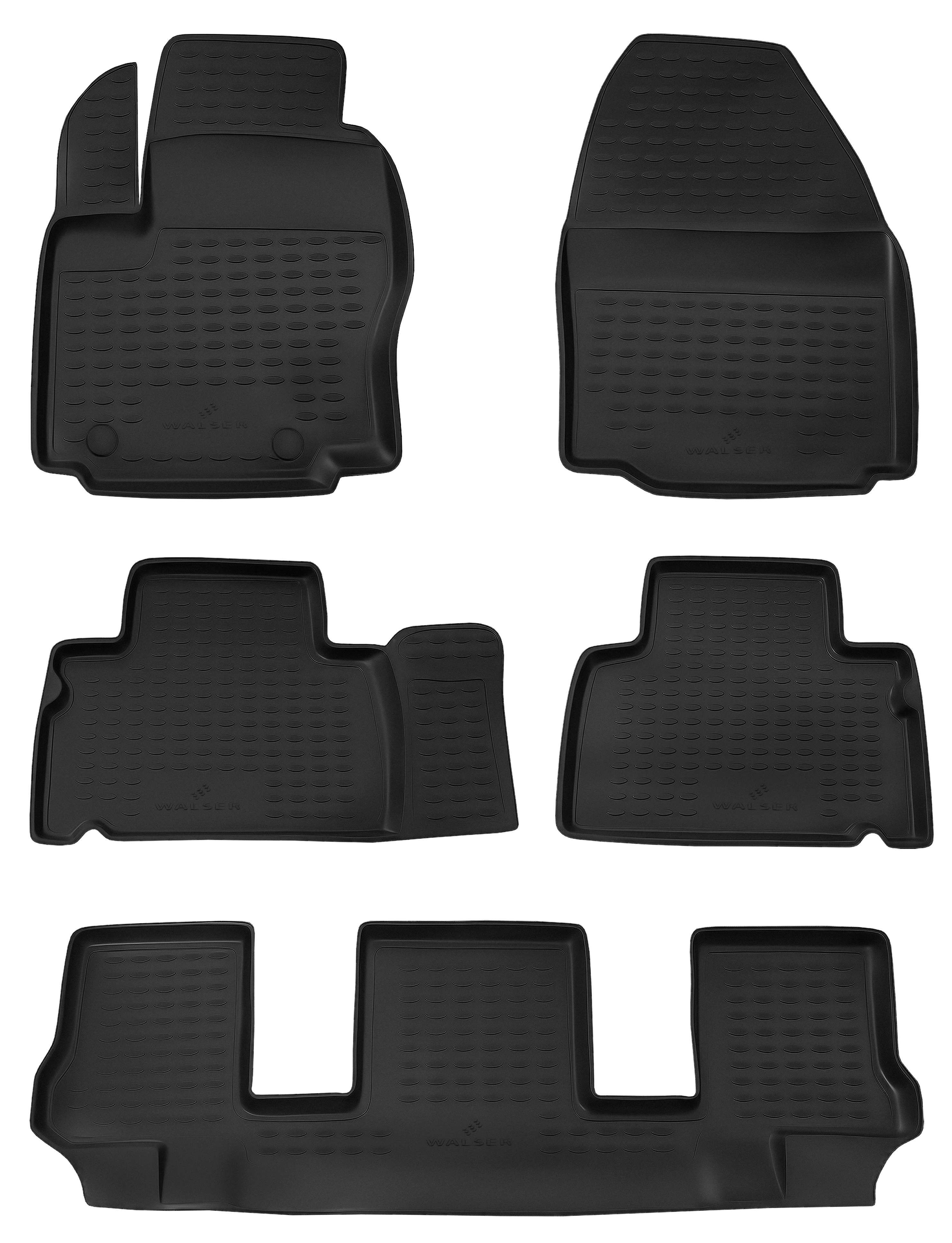 9001778750945_001 Fußmatte, Gummimatten XTR für Ford Galaxy II, schwarz