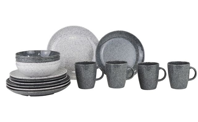 Geschirrset, Tassen, Schalen, Speckled, Mug set