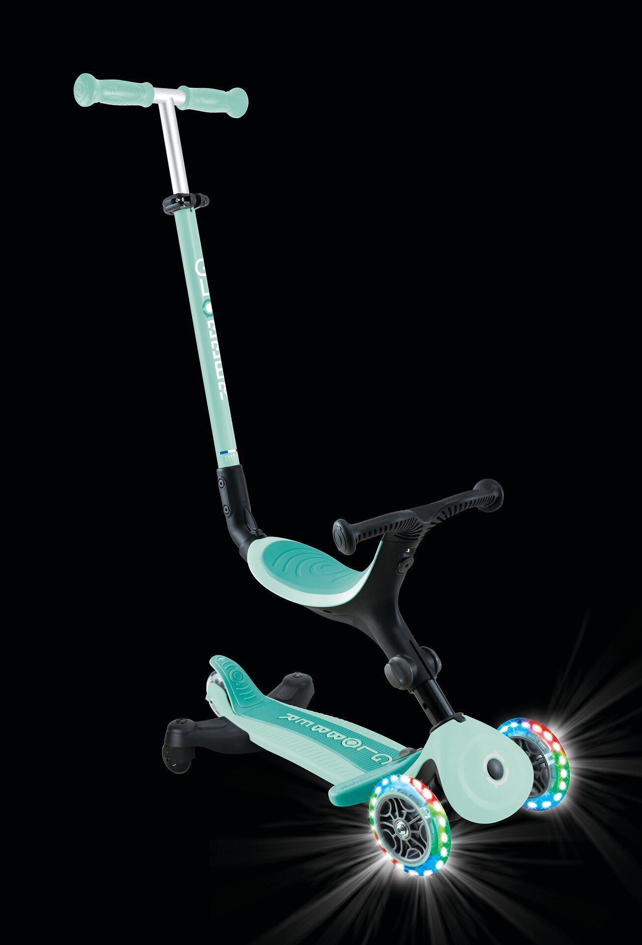 Roller, Transport, Fahrzeug, Rad,Tretroller, Mint, Kinderroller