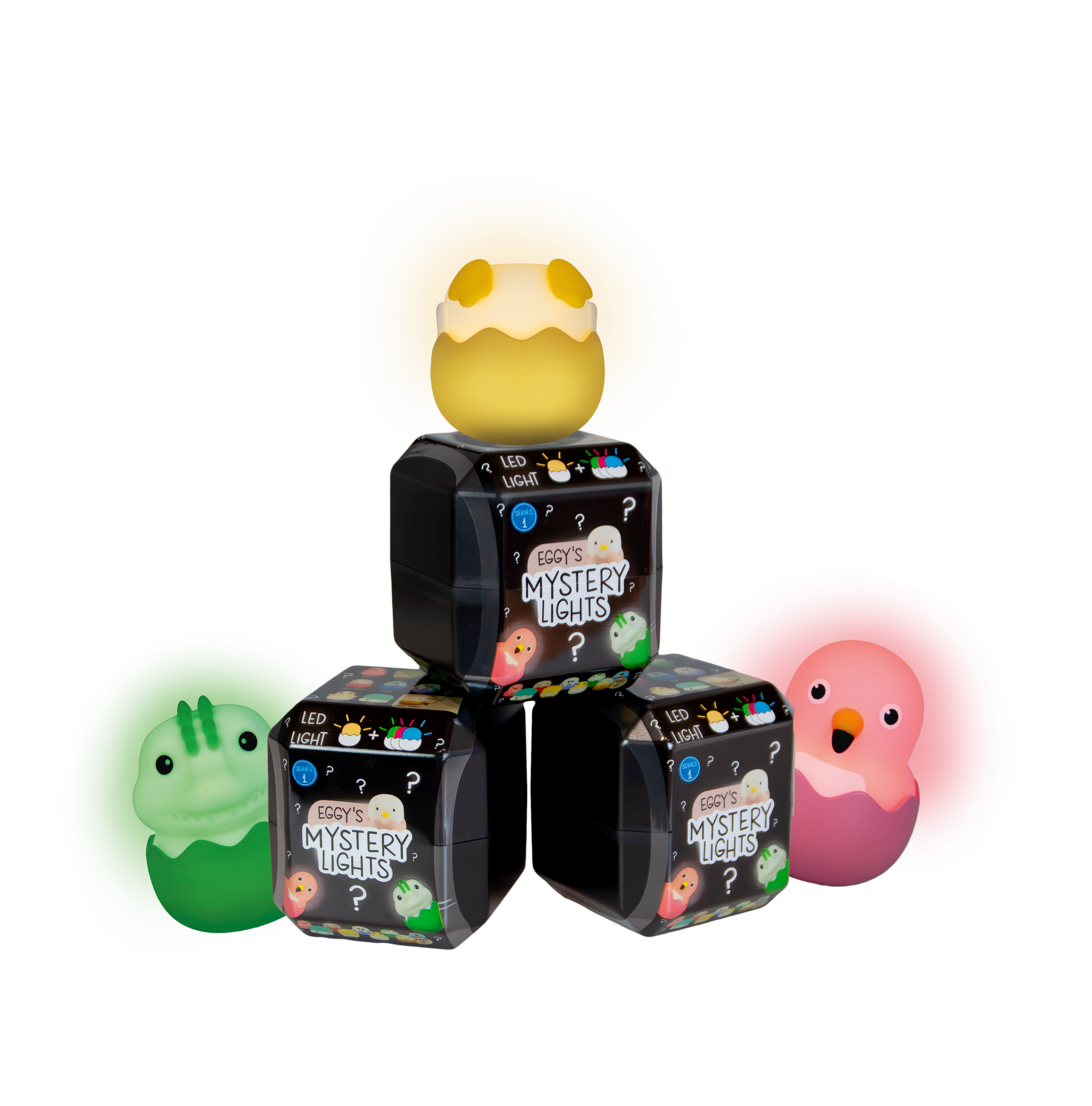 MEGALIGHT EGGY´S MYSTERY LIGHTS Serie 1 ANIMALS