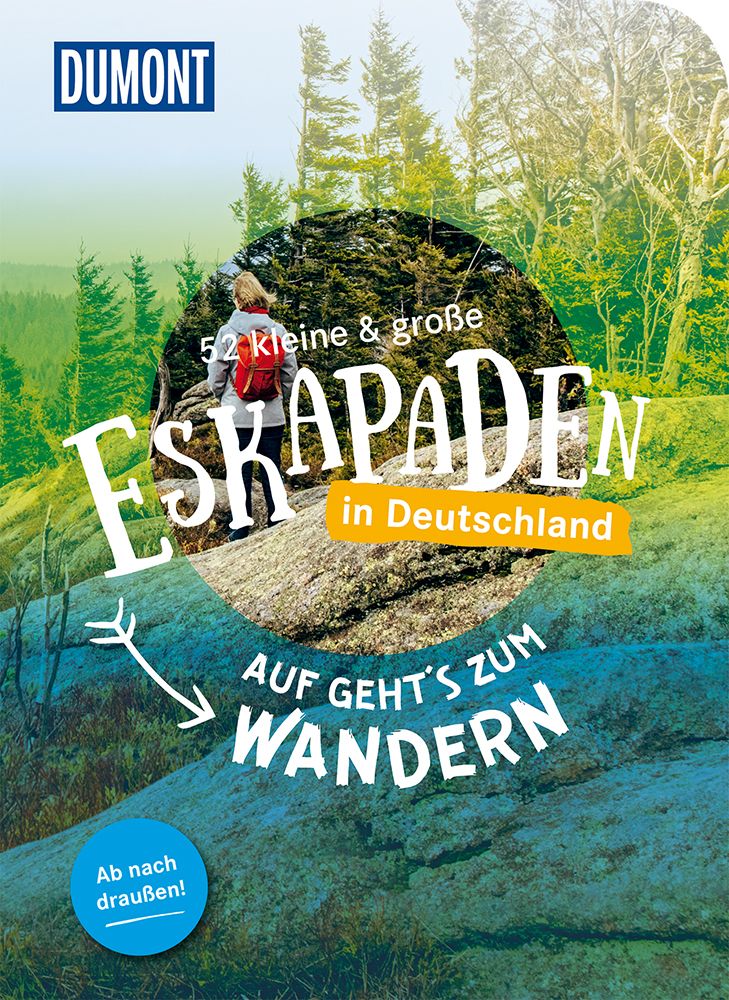9783616110233 Cover, Dumont Buch, Eskapaden, Wandern