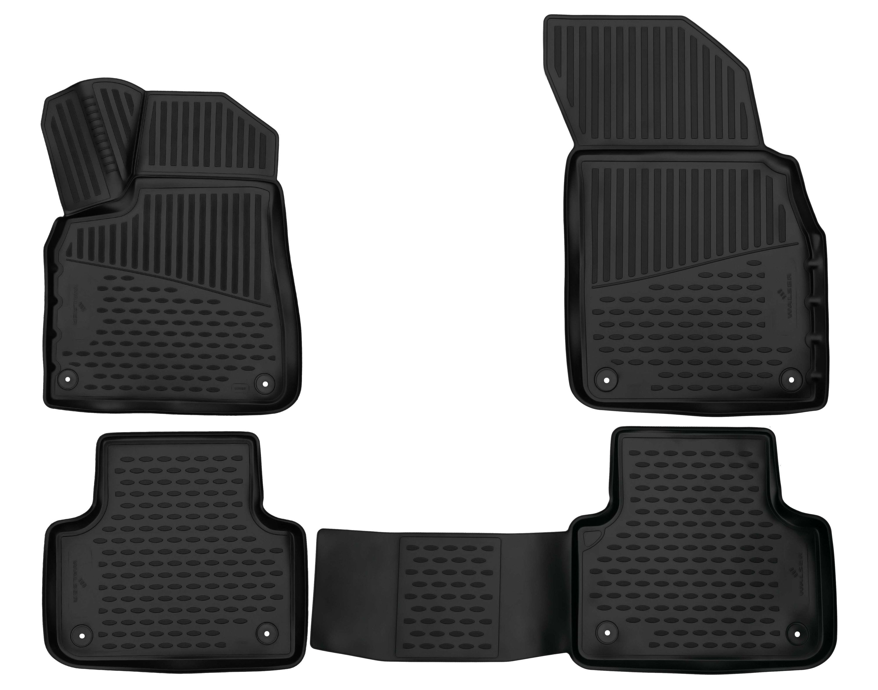 Gummimatte XTR für Audi Q8 Komplettset