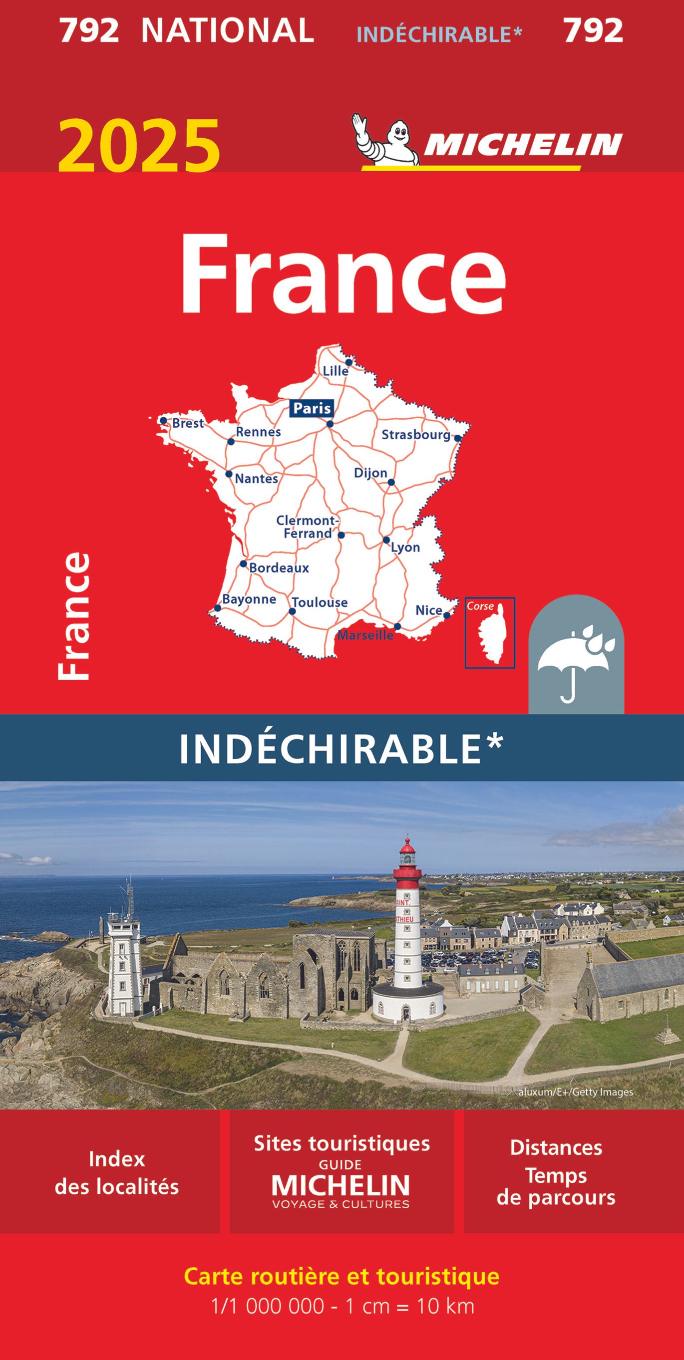 Michelin Frankreich 2025 (widerstandsfähig) Werbung, Plakat