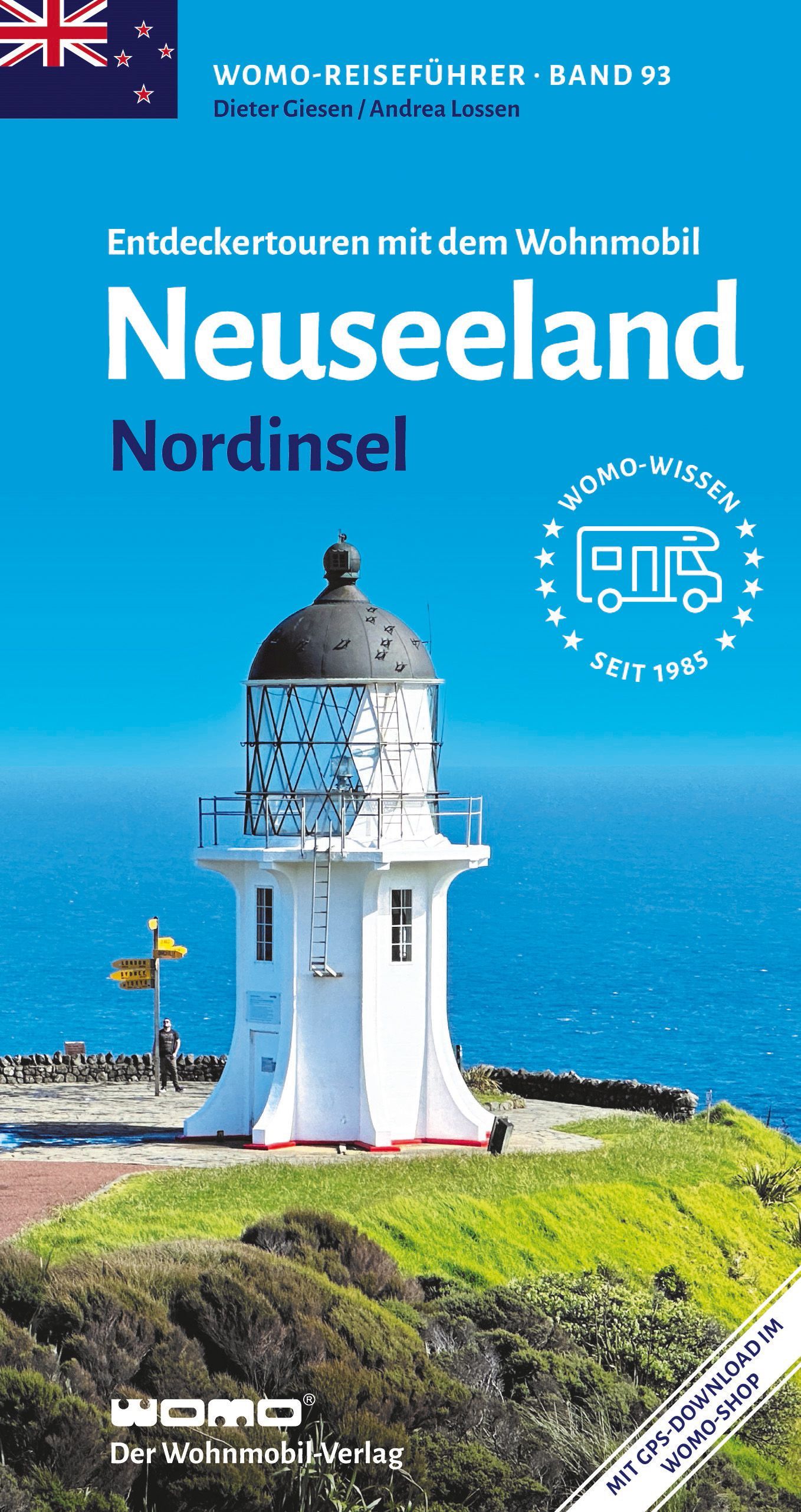 Wohnmobilführer Neuseeland-Teil 1: Nord Cover Wohnmobil Reiseführer Neuseeland
