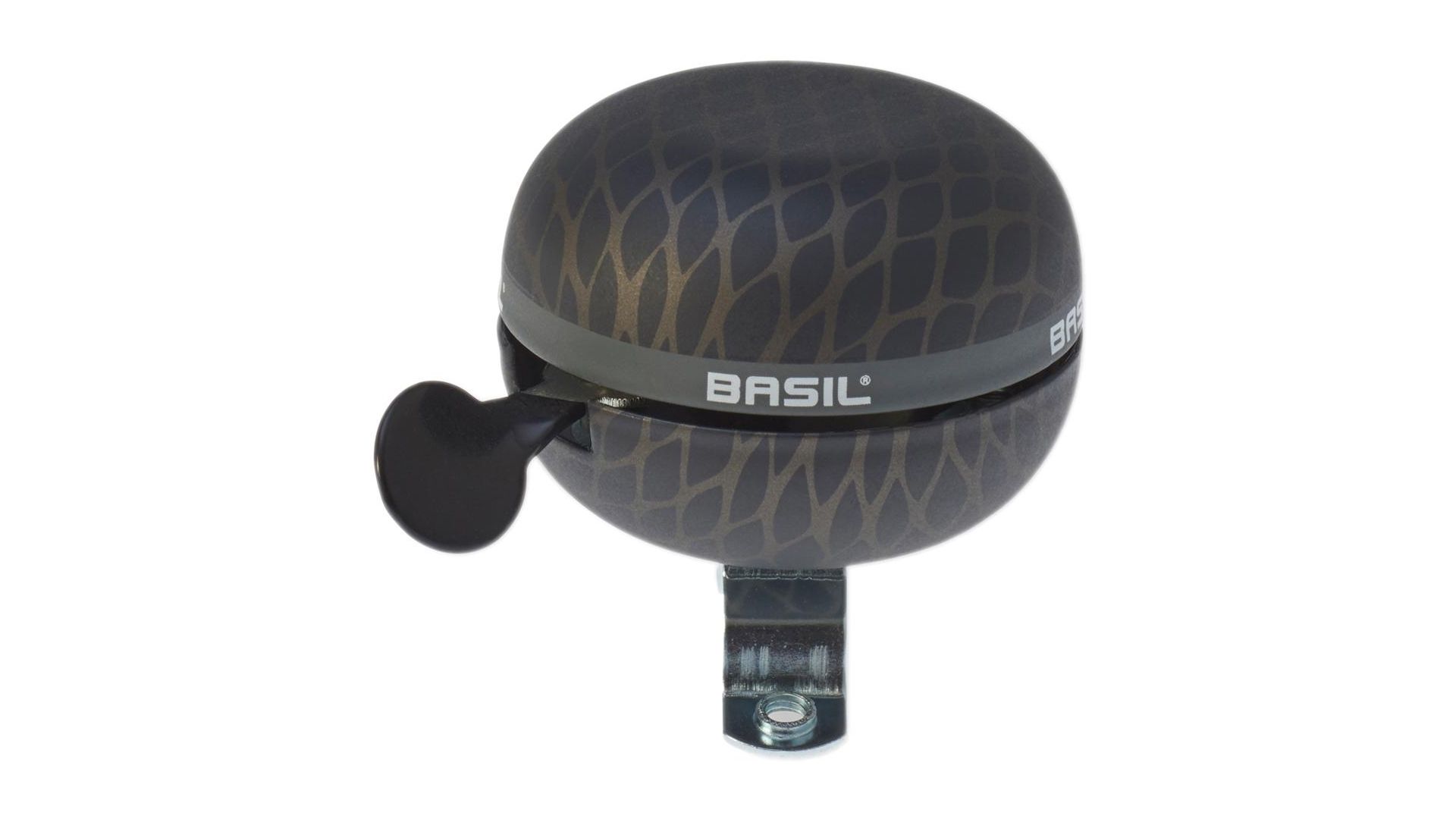 Klingel, Fahrradklingel, Messing, Muster, Rund