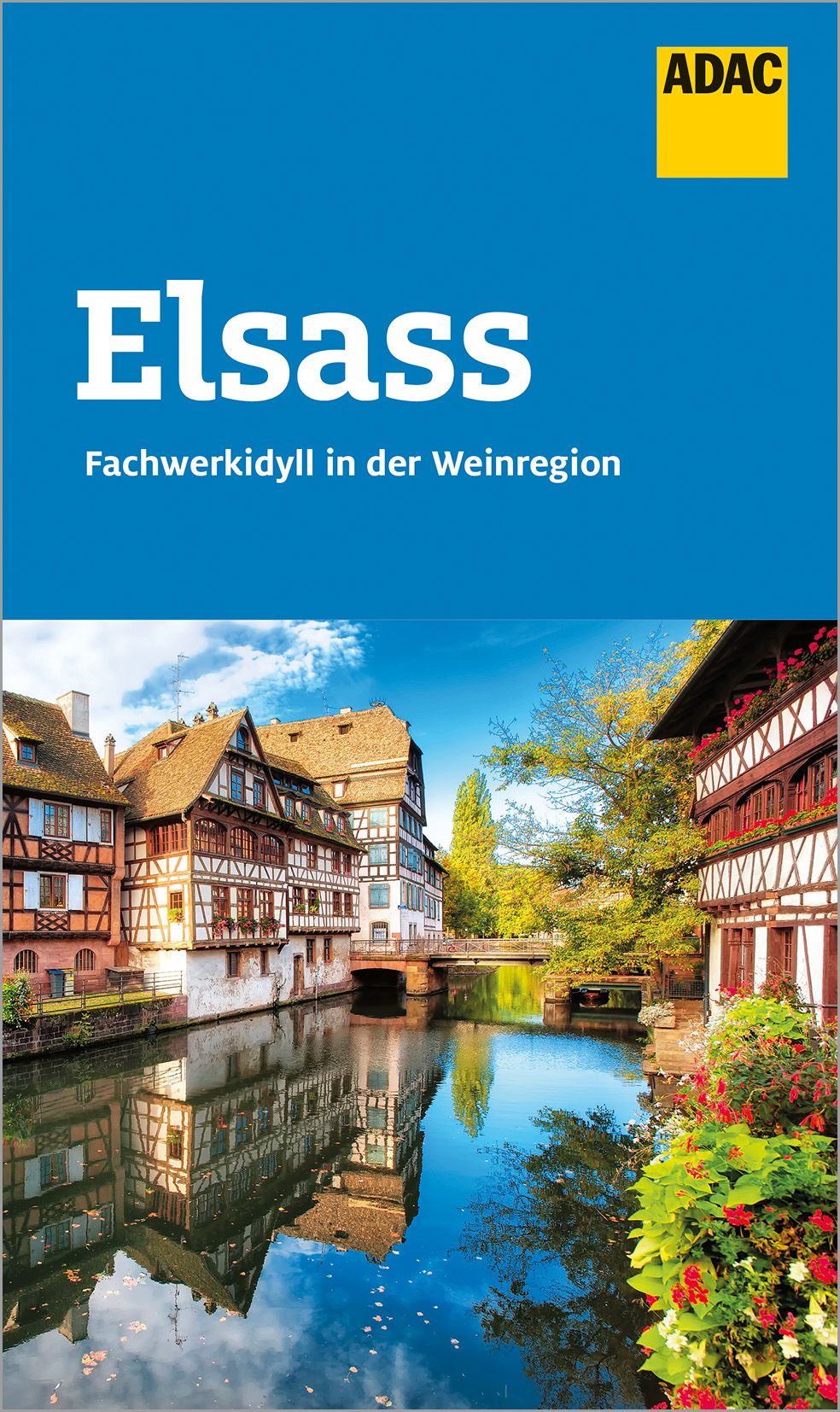 ADAC Reiseführer Elsass Nachbarschaft, Szenerie, Teich, Kanal, Werbung