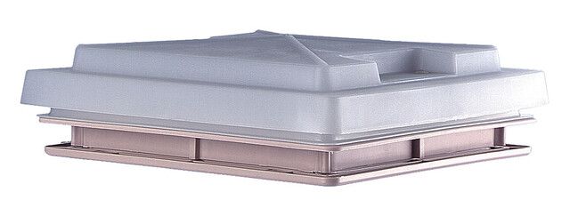 Dachhaube Weiß Belüftung