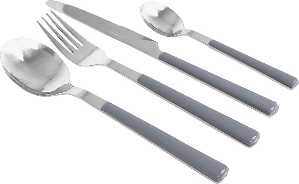 9984742100 Brunner Besteckset mit Messer, Gabel, Löffel und Dessert Löffel