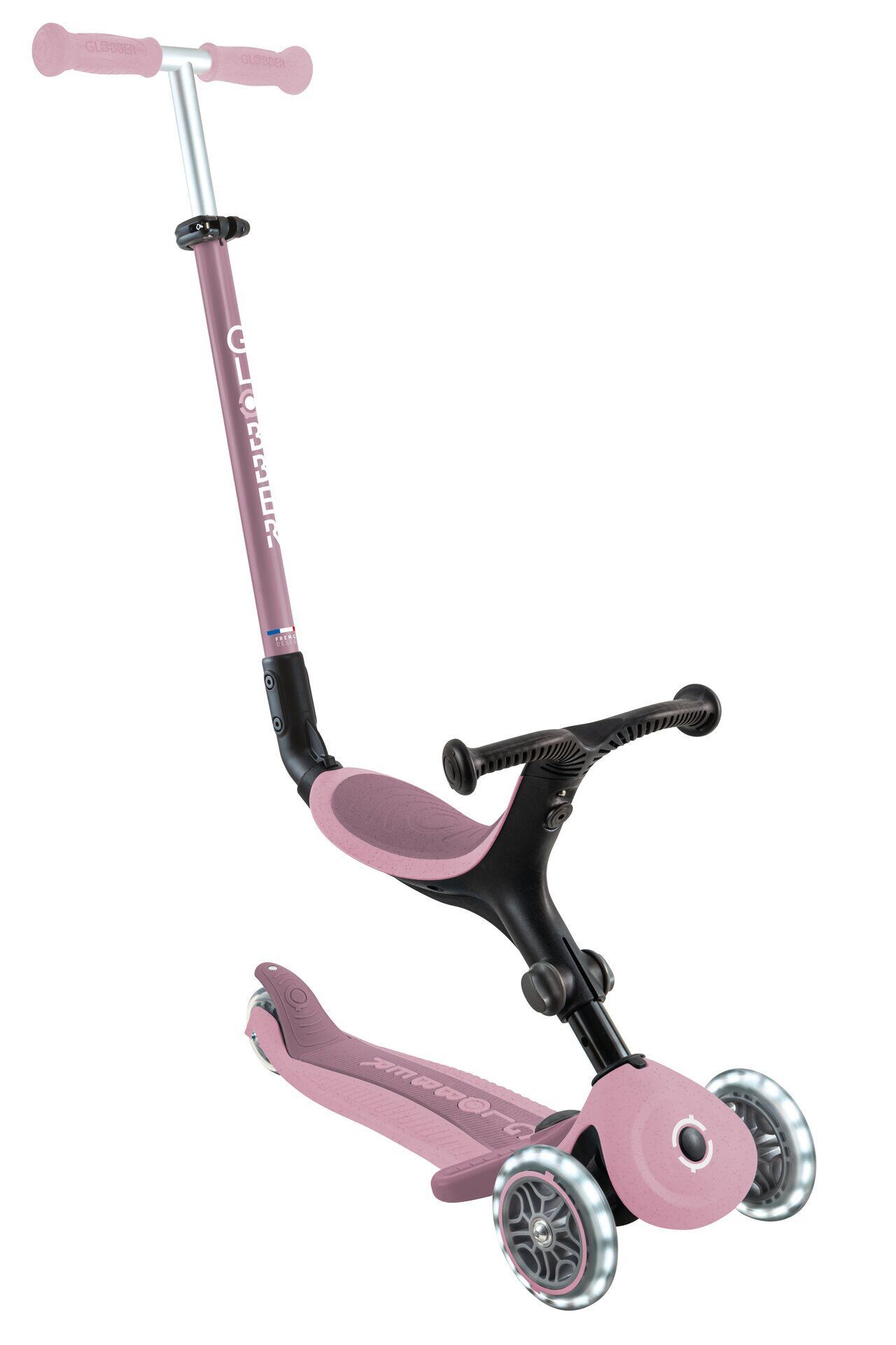 Transport, Fahrzeug, Tretroller, Kinderroller, E-Scooter, Rosa, Rad