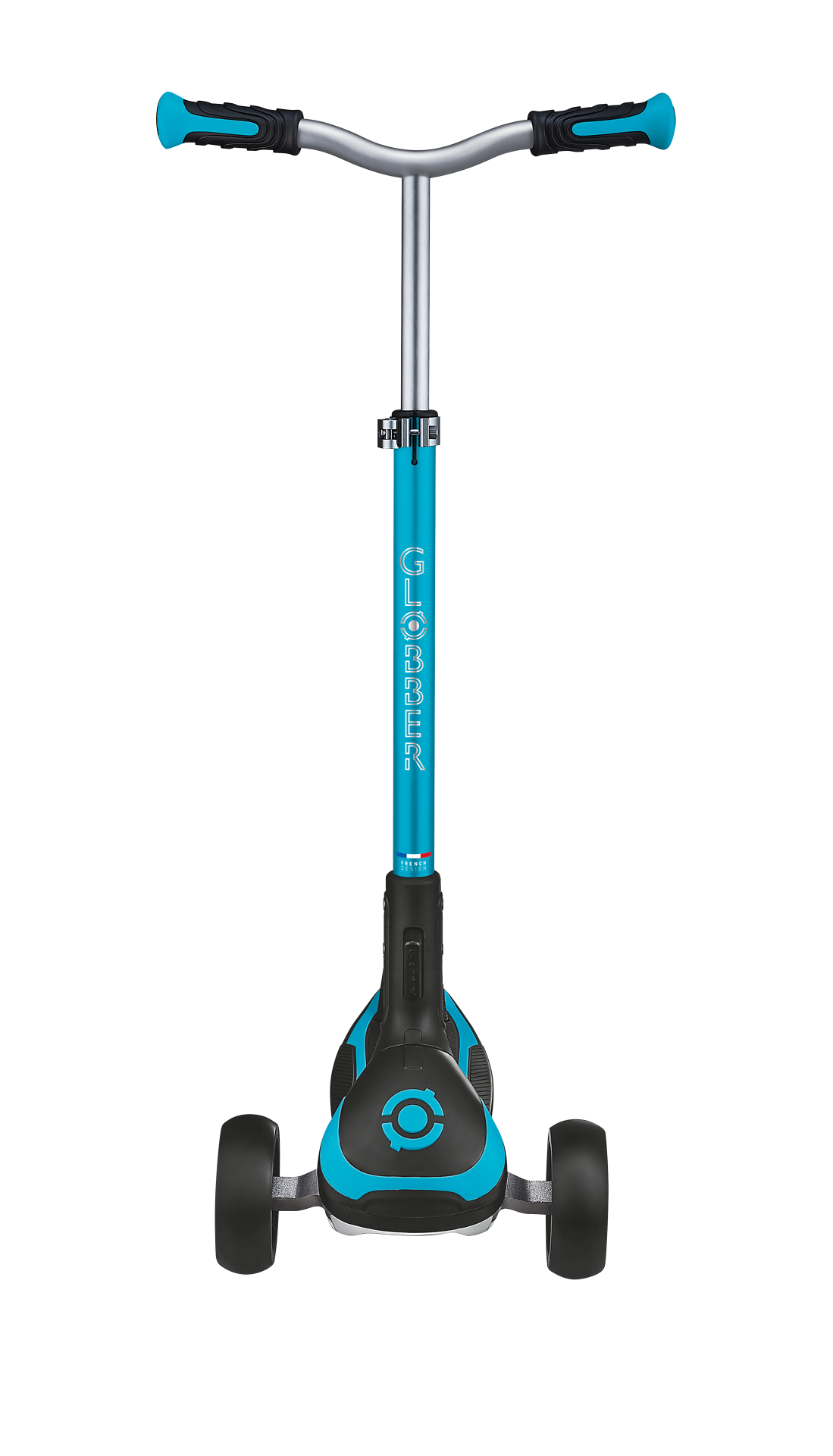 Transport, Fahrzeug, Kinderroller, Tretroller, Türkis, Rad