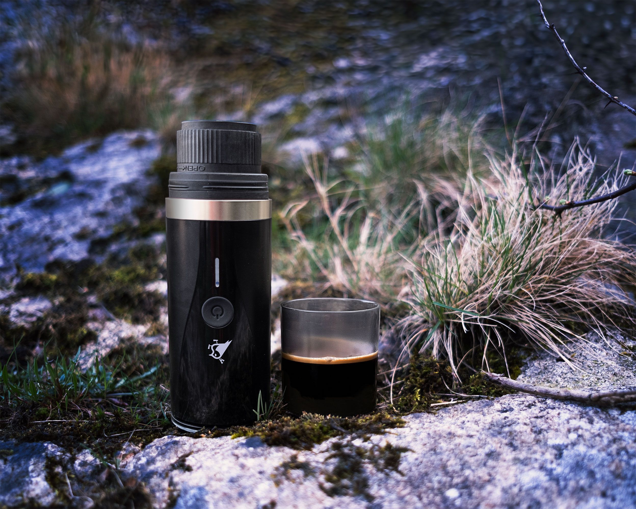 Thermosflasche, Trinkflasche, Edelstahl, Outdoor, Kaffee