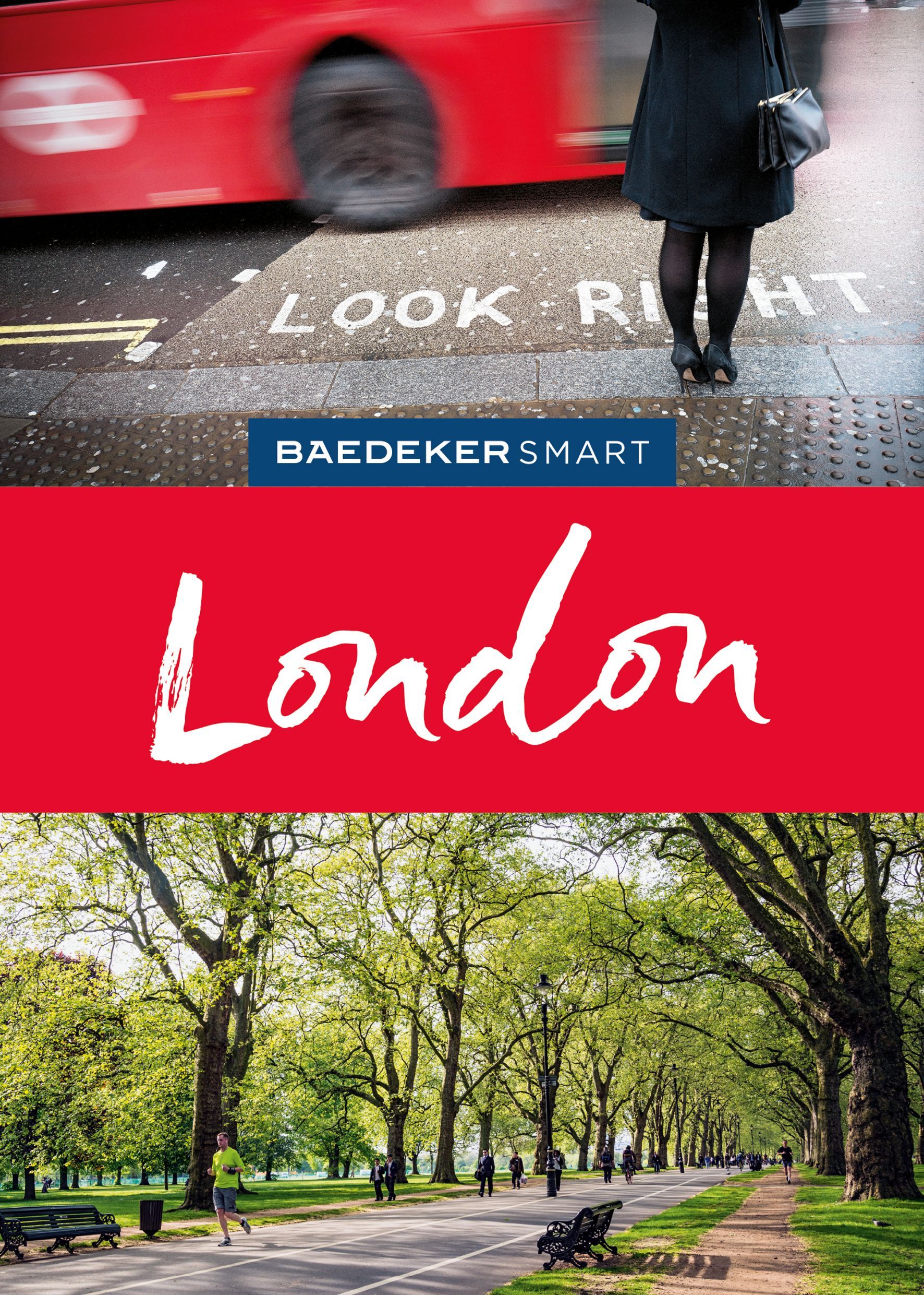 Baedeker SMART Reiseführer London Werbung, Plakat, Bank, Person, Handtasche