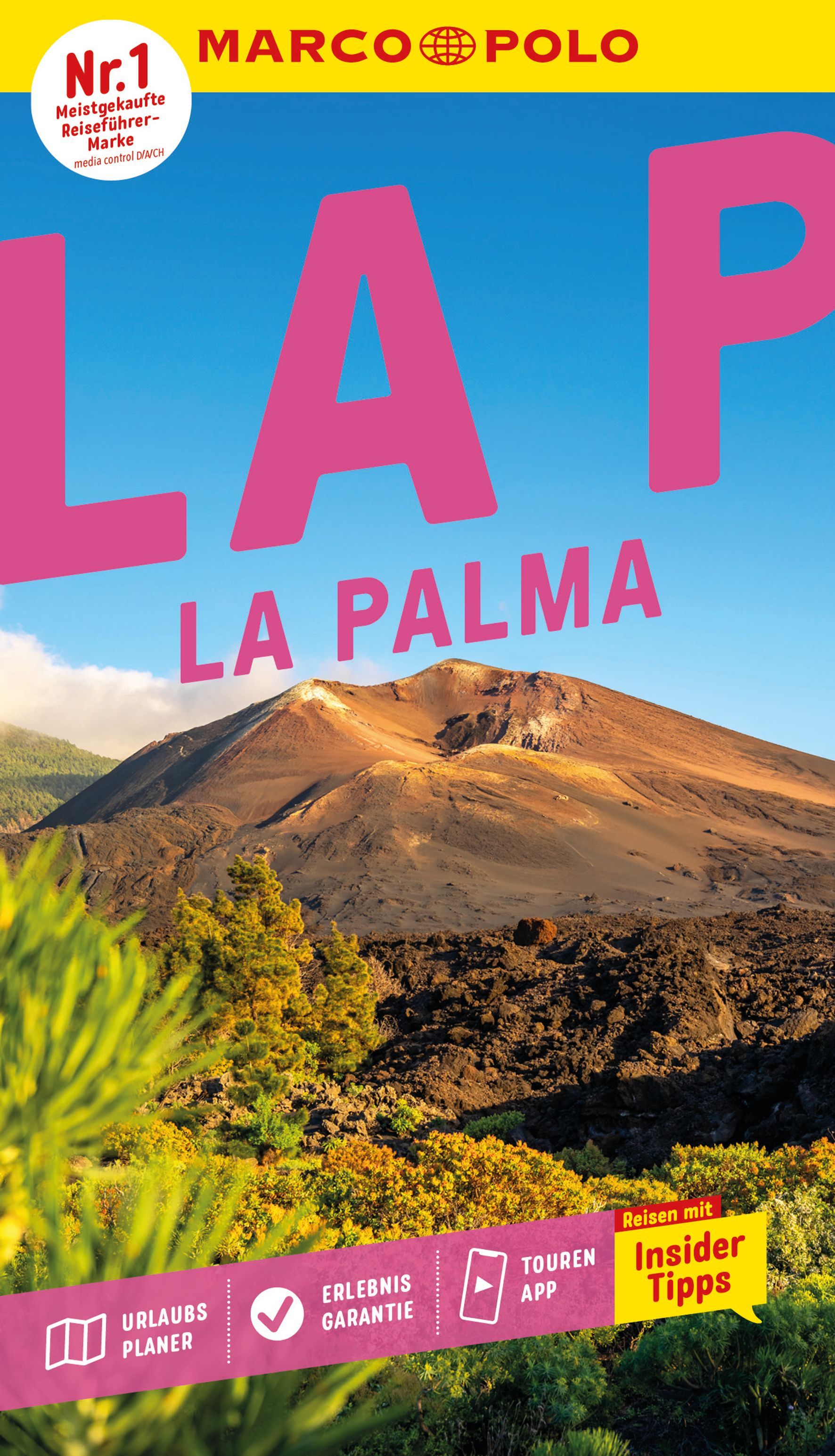 reiseführer, la palma, kanaren, landschaft, volcano