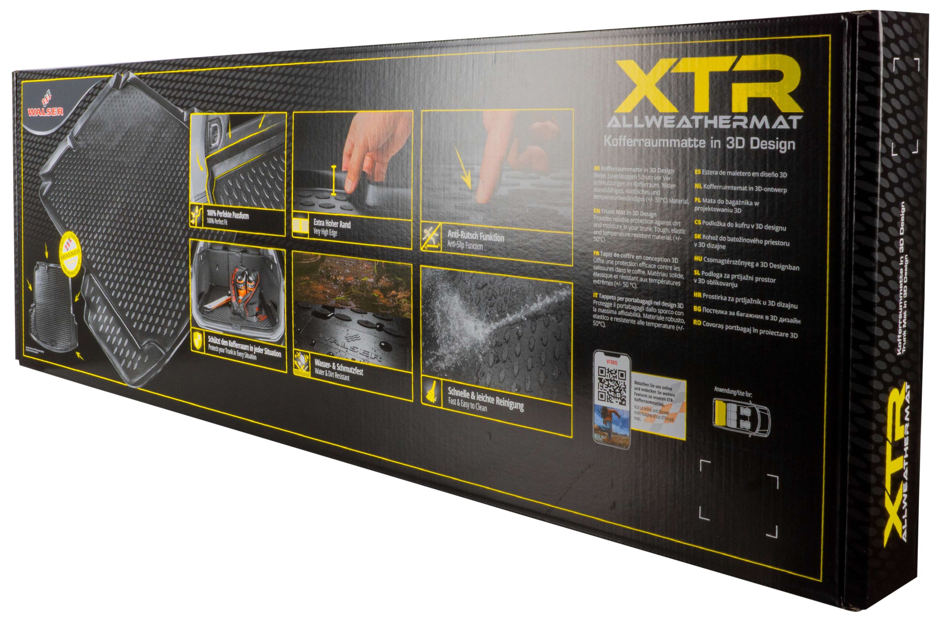 9001778708427_002 Verpackung, Kofferraumwanne XTR für BMW X1, schwarz