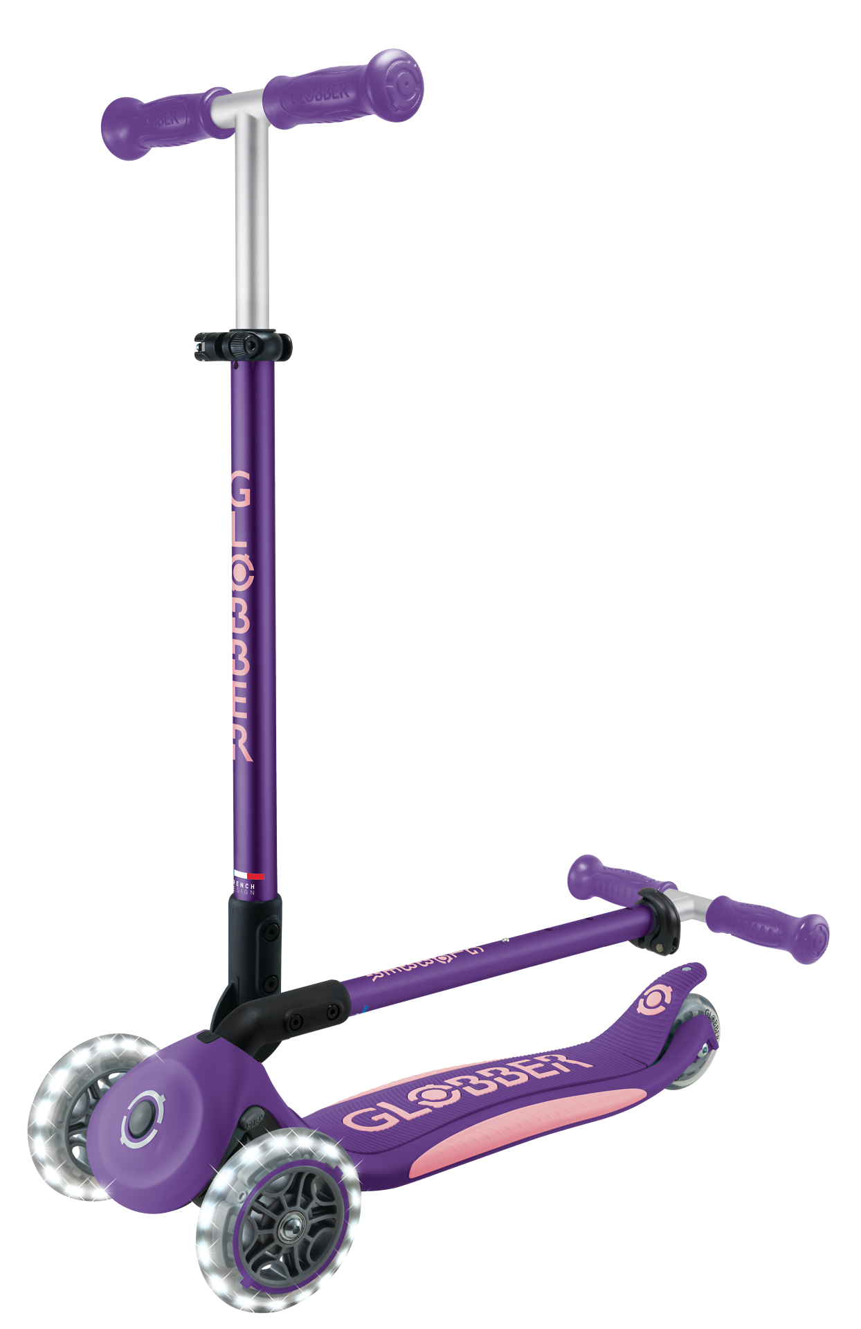 Roller, Tretroller Kinderfahrzeig lila