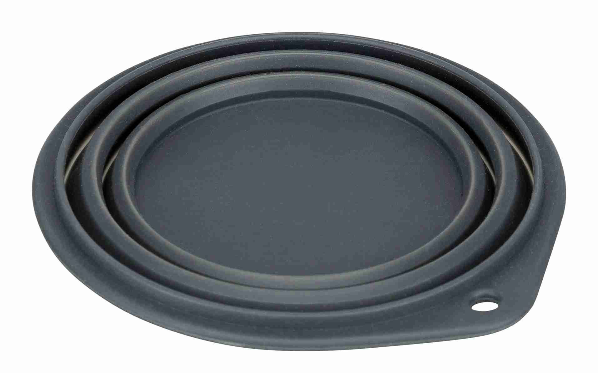 Reisenapf Faltbar schwarz