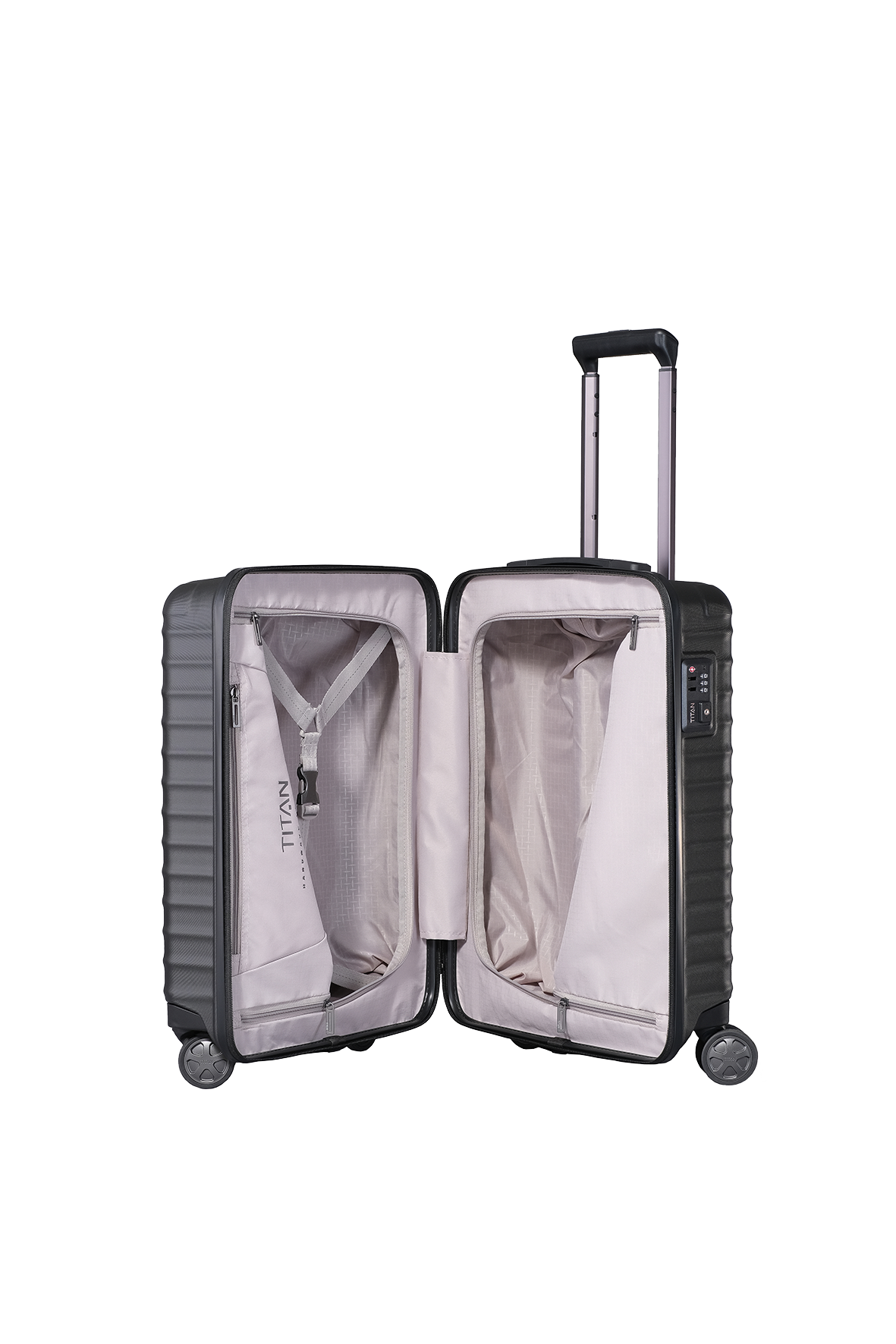 Titan Litron Trolley geöffnet