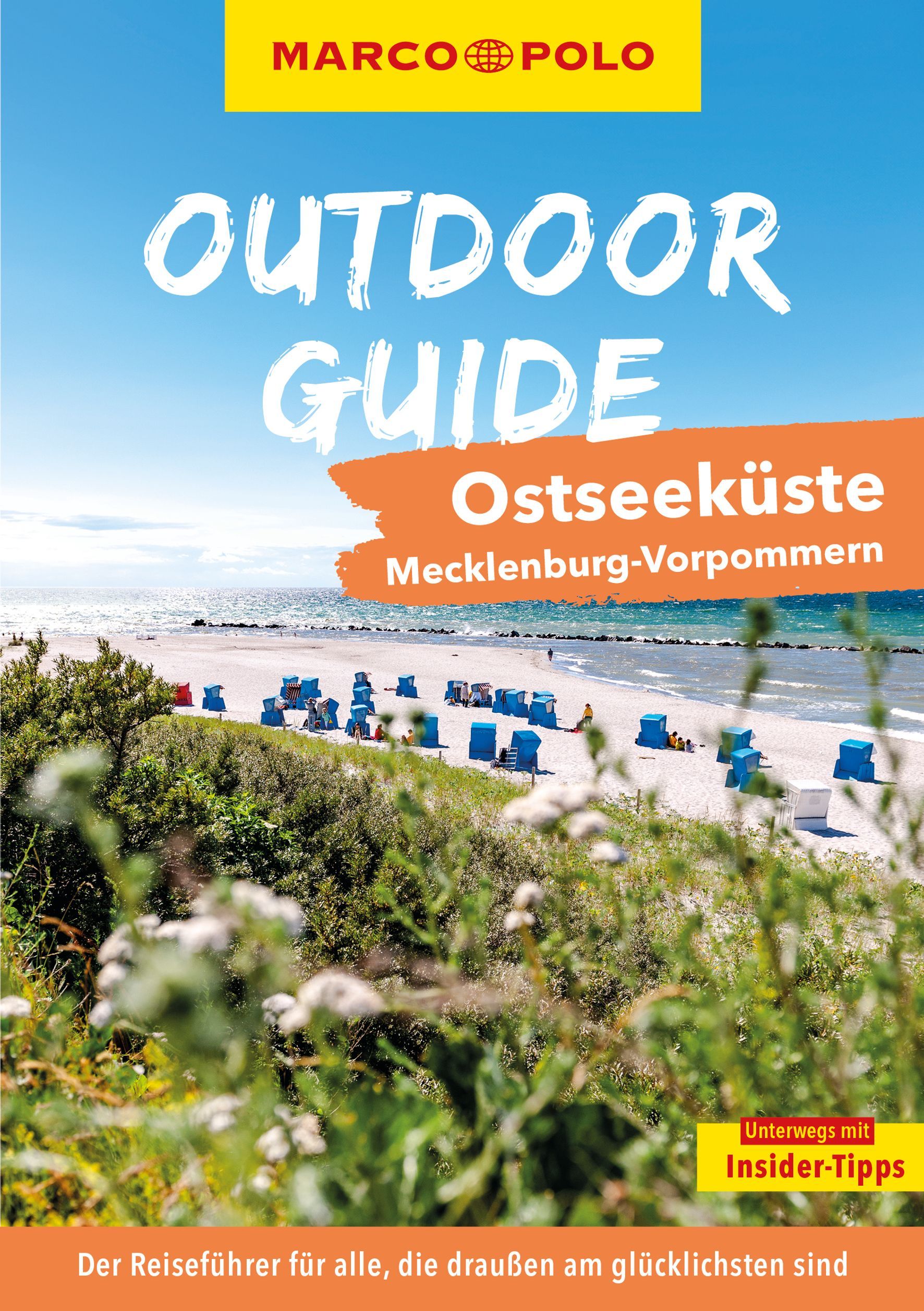 MARCO POLO OUTDOOR GUIDE Ostseeküste Meckl.-Vorp. Cover Marco Polo Outdoor Guide Ostseeküste Mecklenburg Vorpommern. Sommer, Strand, Meer