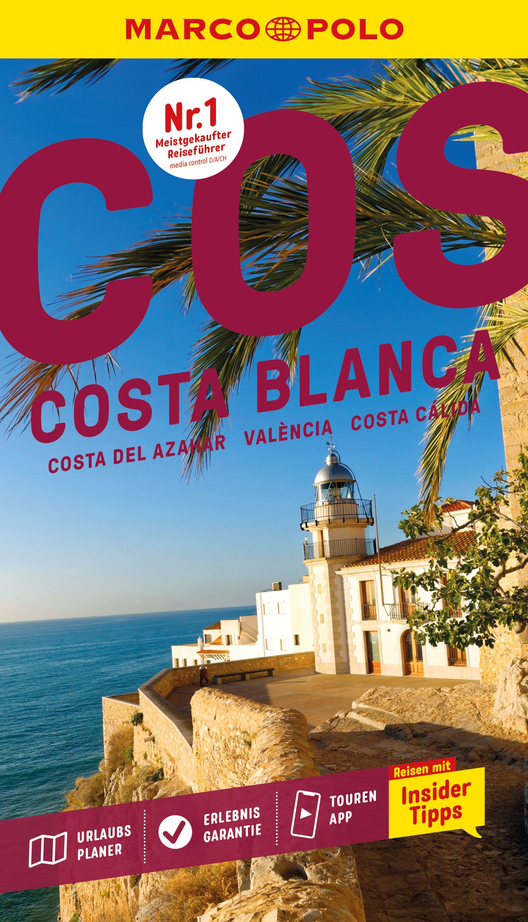 MARCO POLO Reiseführer Costa Blanca Werbung, Plakat, Veröffentlichung, Sommer