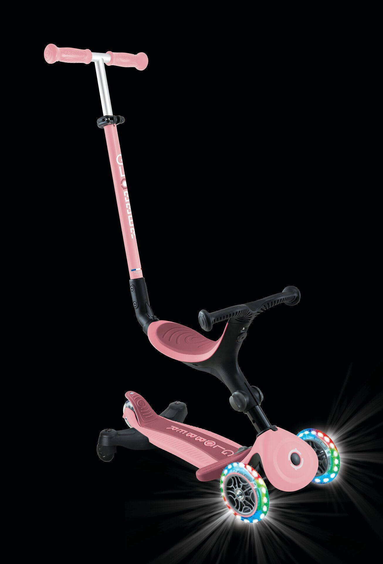 Roller, Transport, Fahrzeug, Rad,Tretroller, Rosa, Kinderroller