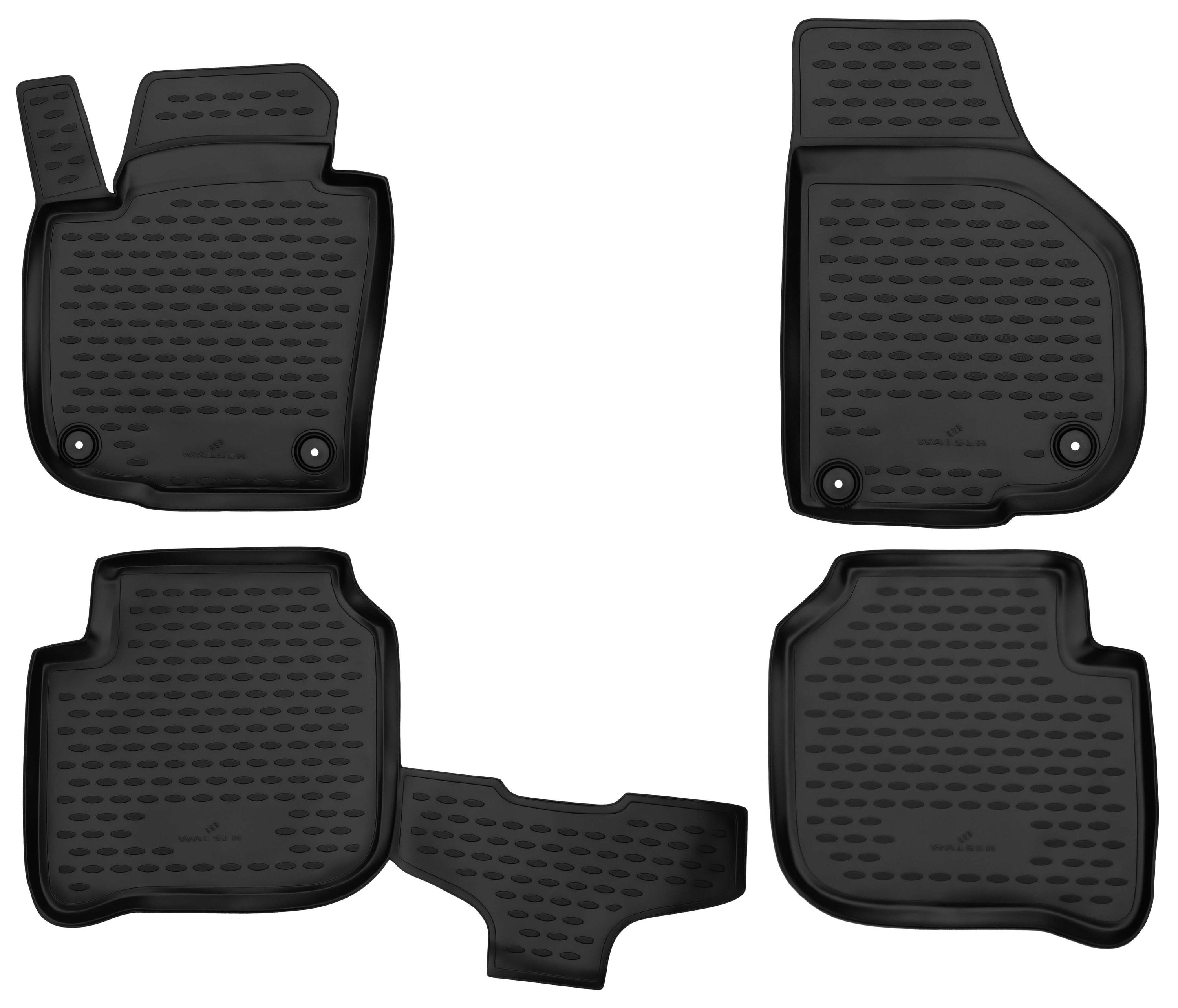 Gummimatte XTR für Skoda Superb II, Kombi Komplettset