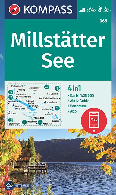 9783991214342 karte, millstätter see