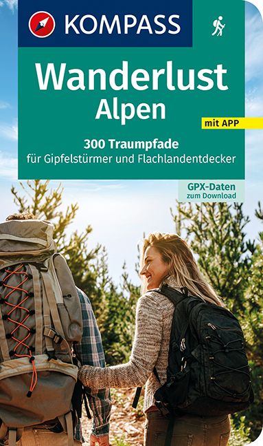 9783991211853 Cover Kompass Wanderlust Alpen