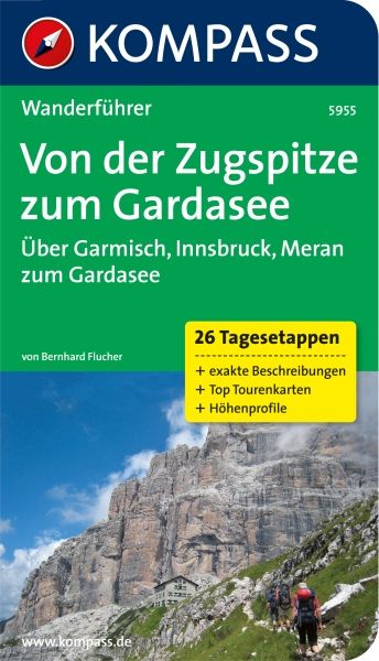 kompass_wanderfuehrer_von_der_zugspitze_zum_gardaseeZKobWEInGayk4 Cover Kompass Wanderführer Von der Zugspitze zum Gardasee