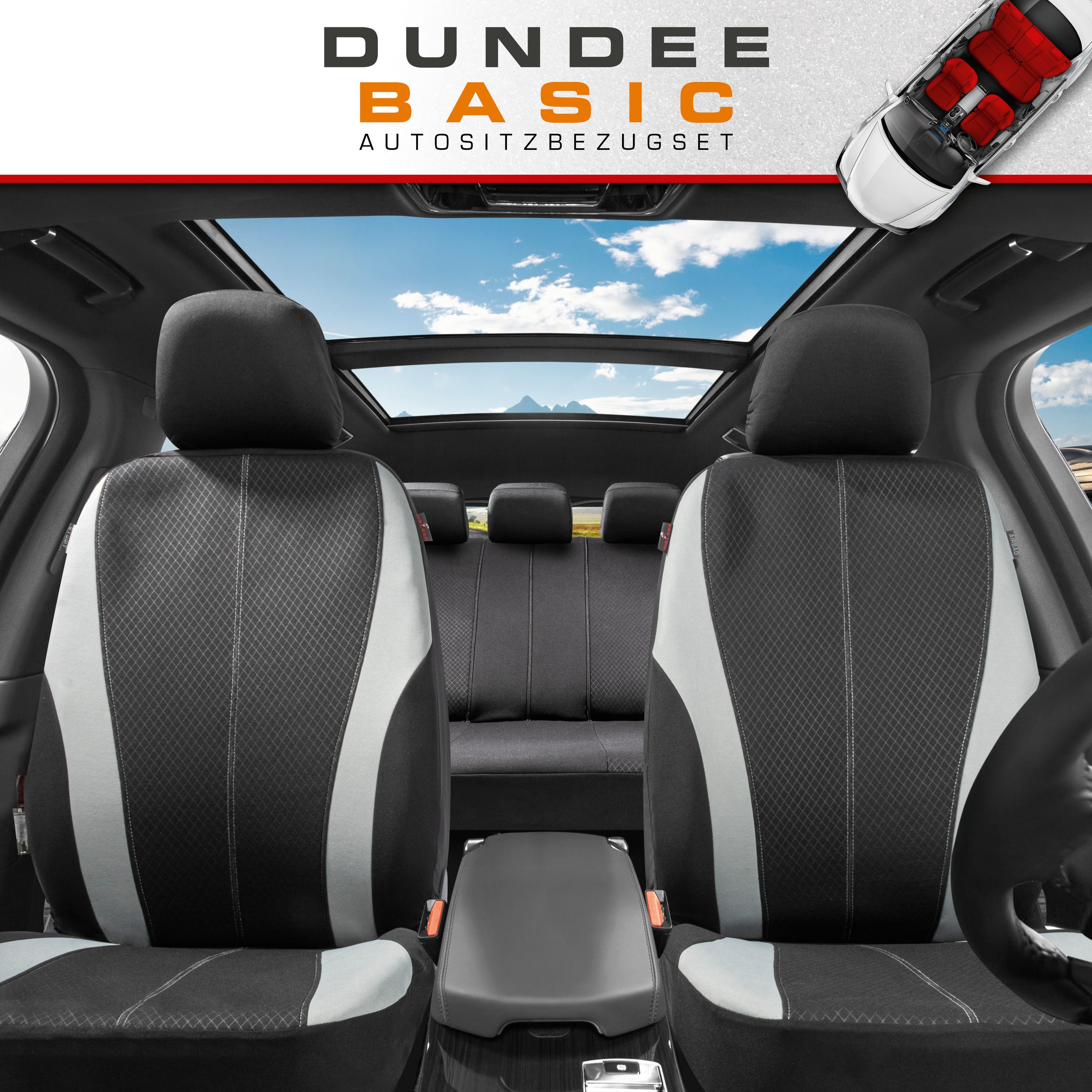 9001778118578_003 Autositzbezug Dundee Komplettset Abbildung Details